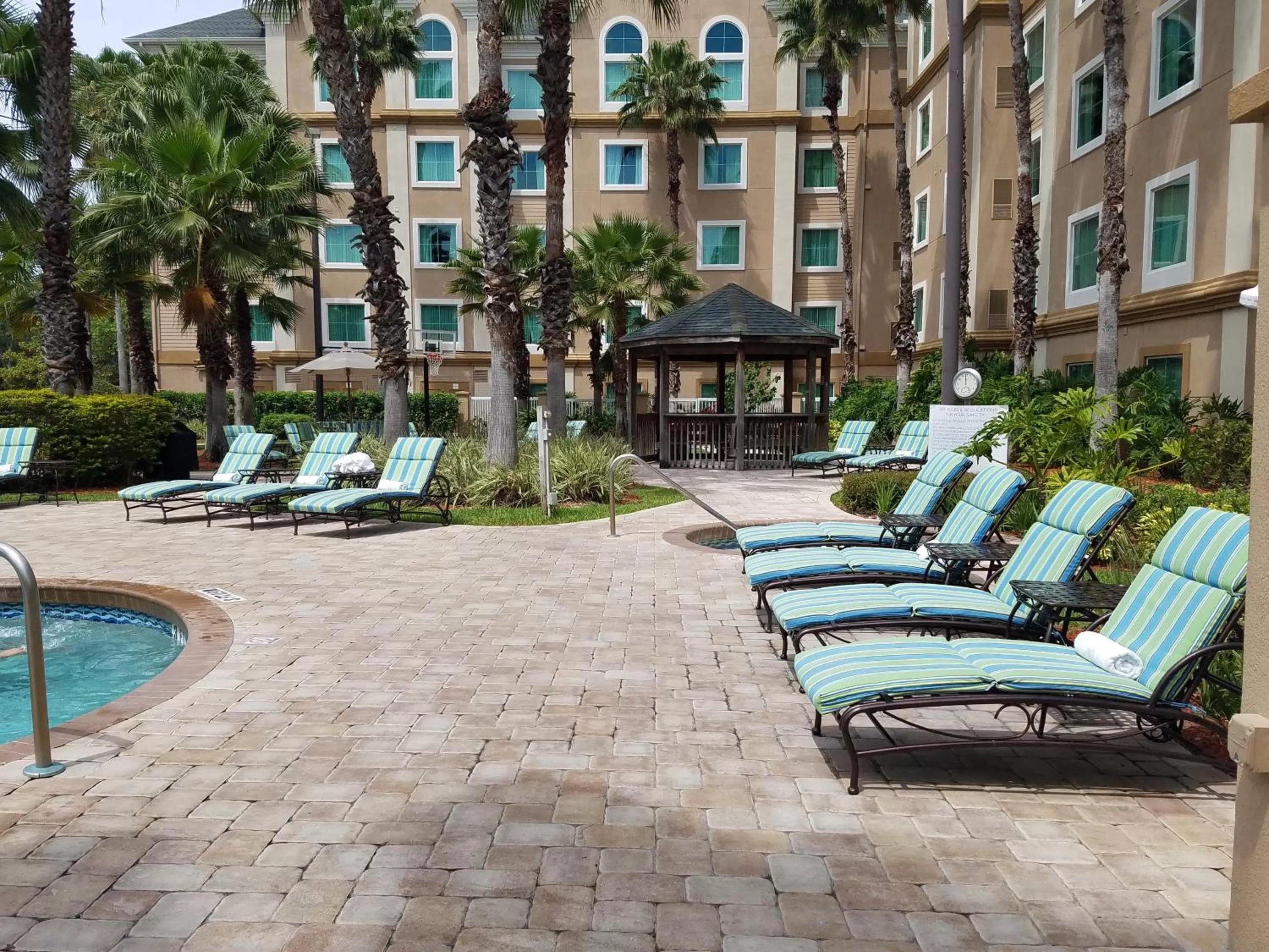 Patio in Hawthorn Suites by Wyndham Lake Buena Vista, a staySky Hotel & Resort