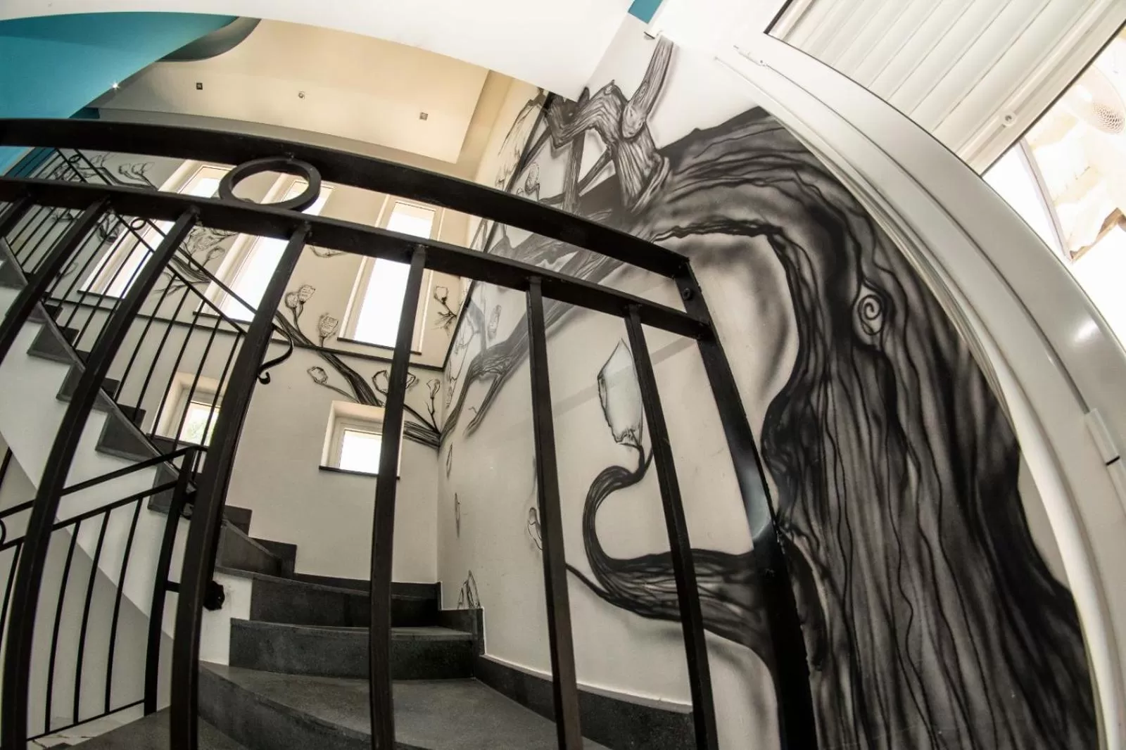 Communal lounge/ TV room in B&B Villa Kairos