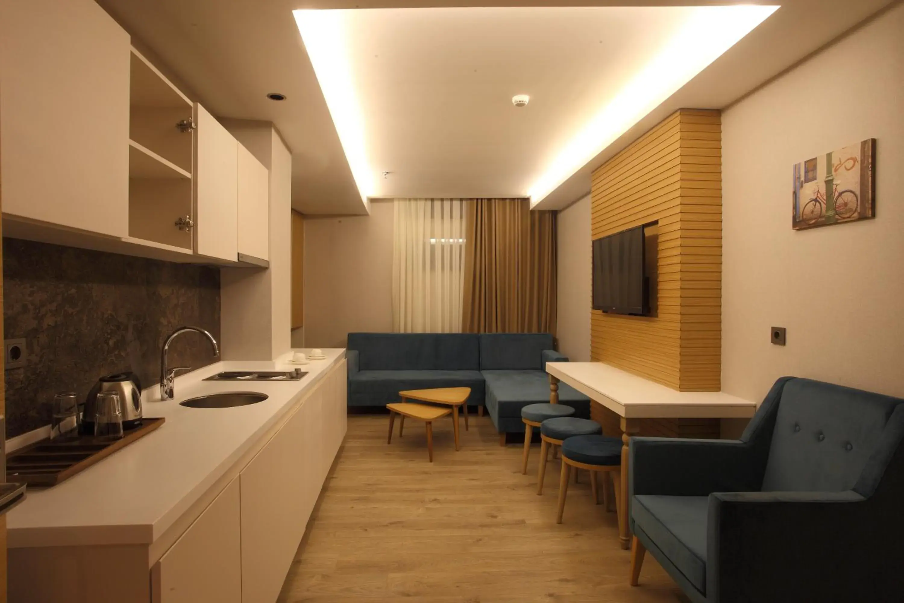 Deluxe One-Bedroom Apartment - Basement Floor - Kitchenette in Carina Park Suites Nisantasi Deluxe One-Bedroom Apartment - Basement Floor - Kitchenette in Carina Park Suites Nisantasi