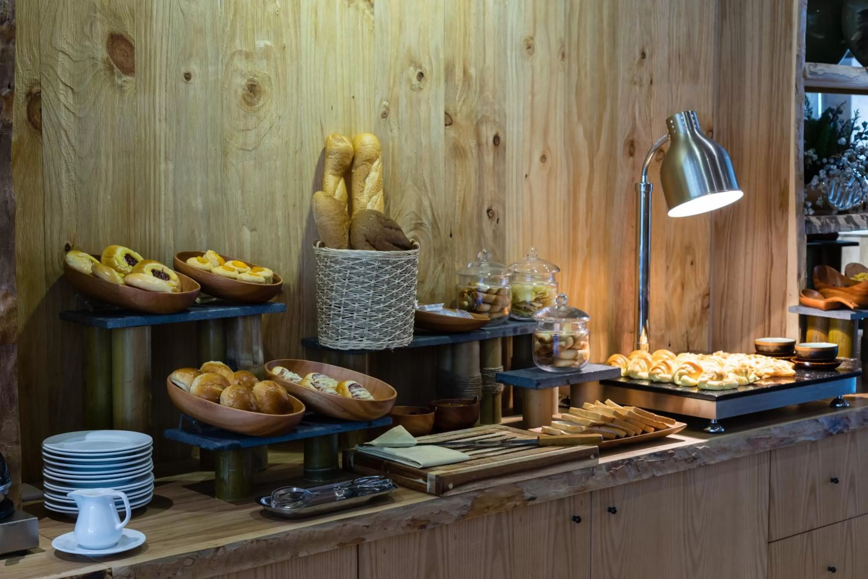 Buffet breakfast in Silverland Yen Hotel