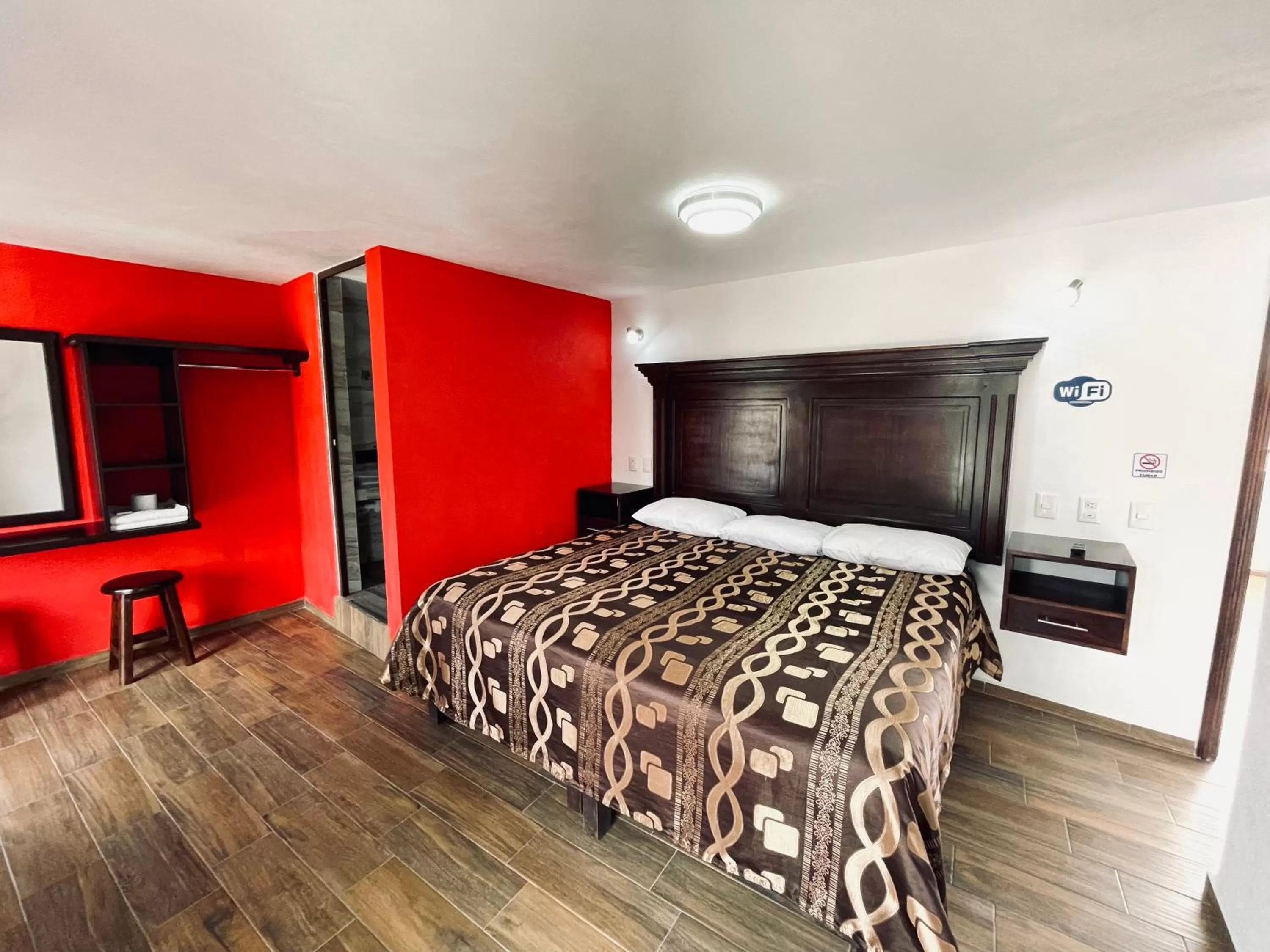 Bed in HOTEL LA GRAN MANZANA