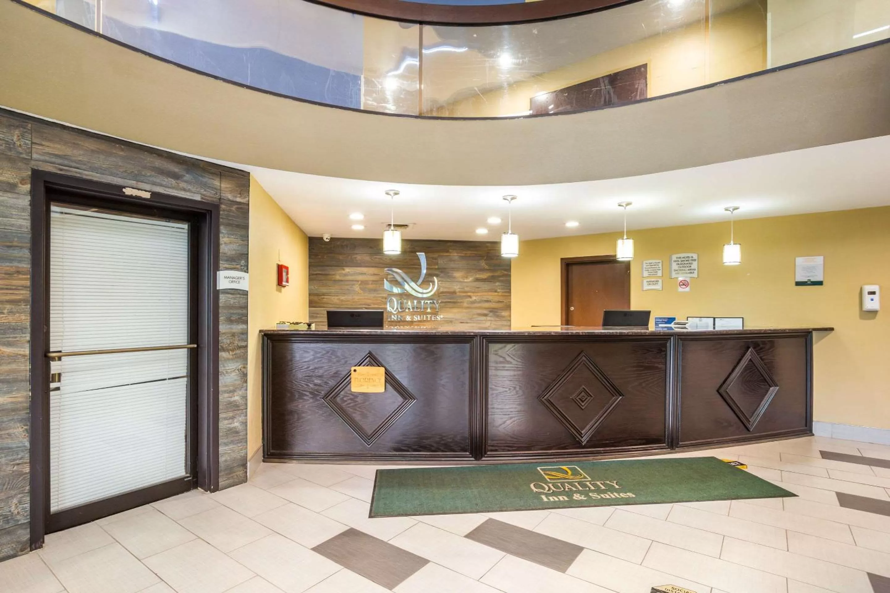 Lobby or reception in Quality Inn & Suites Florence - Cincinnati South