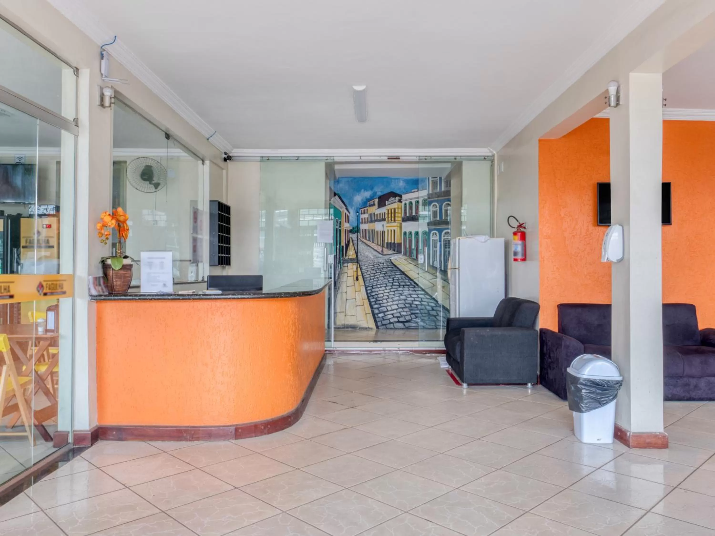 Lobby or reception in Pousada Ilha Costeira