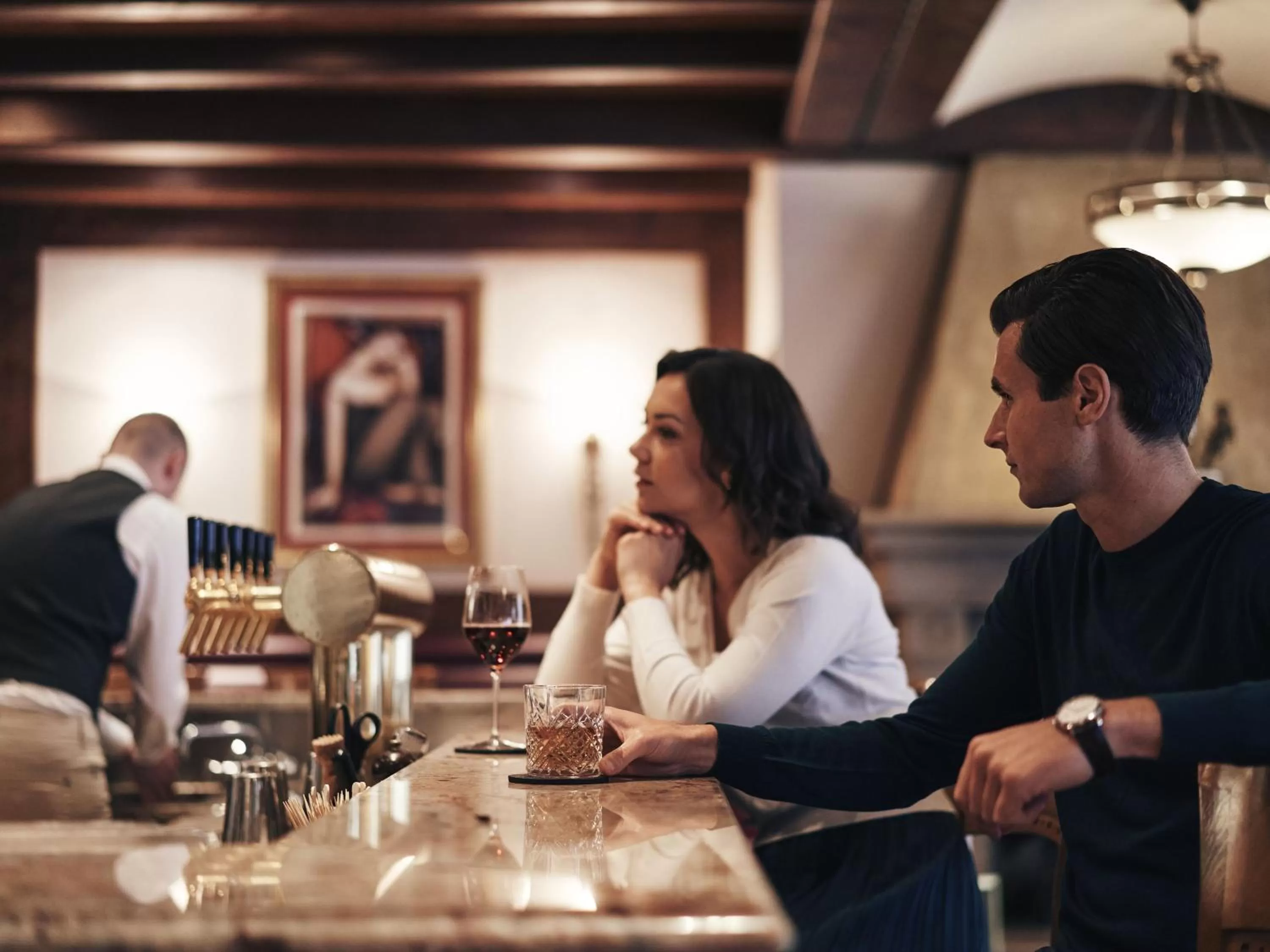 Lounge or bar in A-ROSA Gothisches Haus Wernigerode