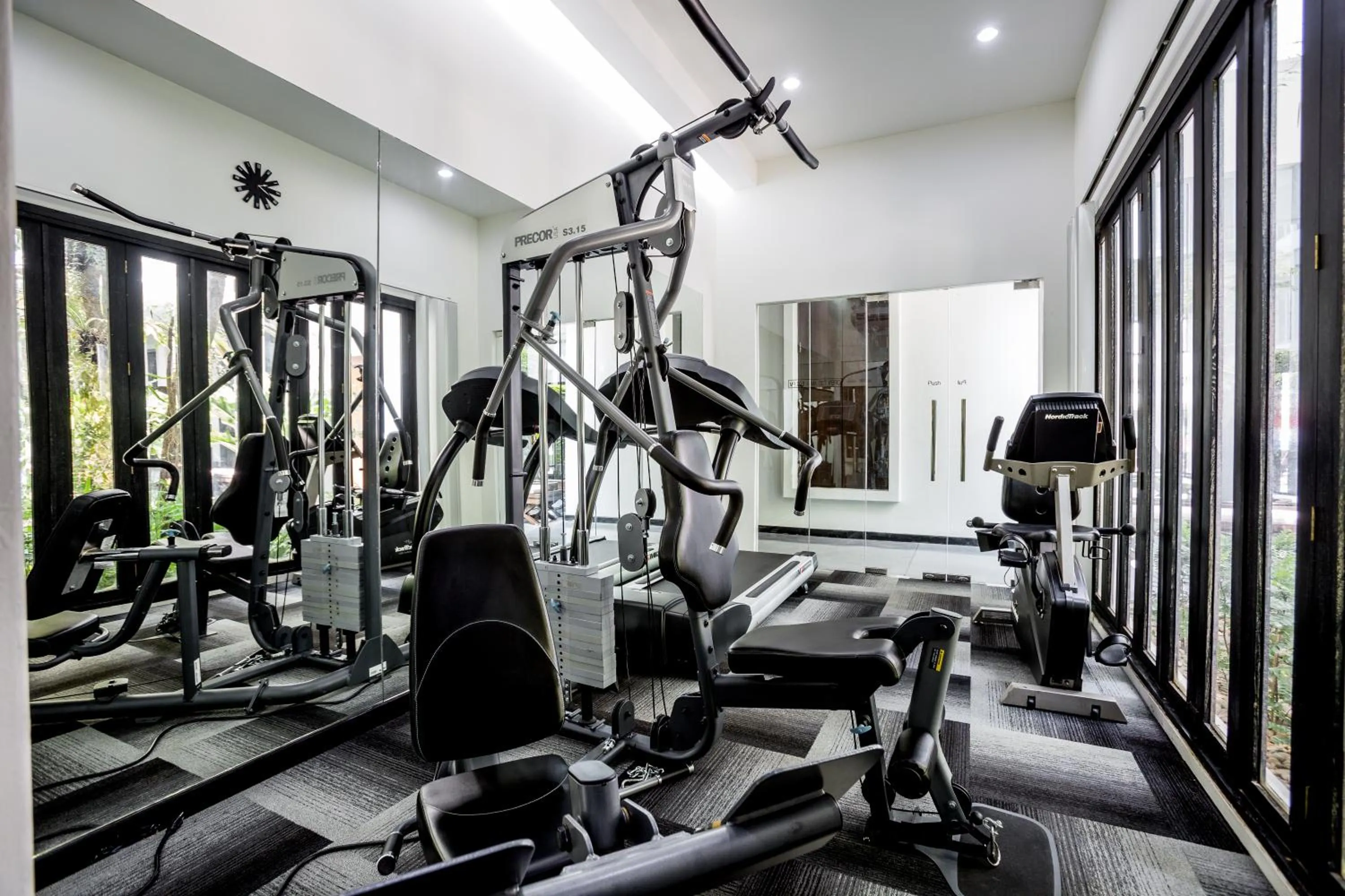 Fitness centre/facilities in Aruntara Riverside Boutique Hotel