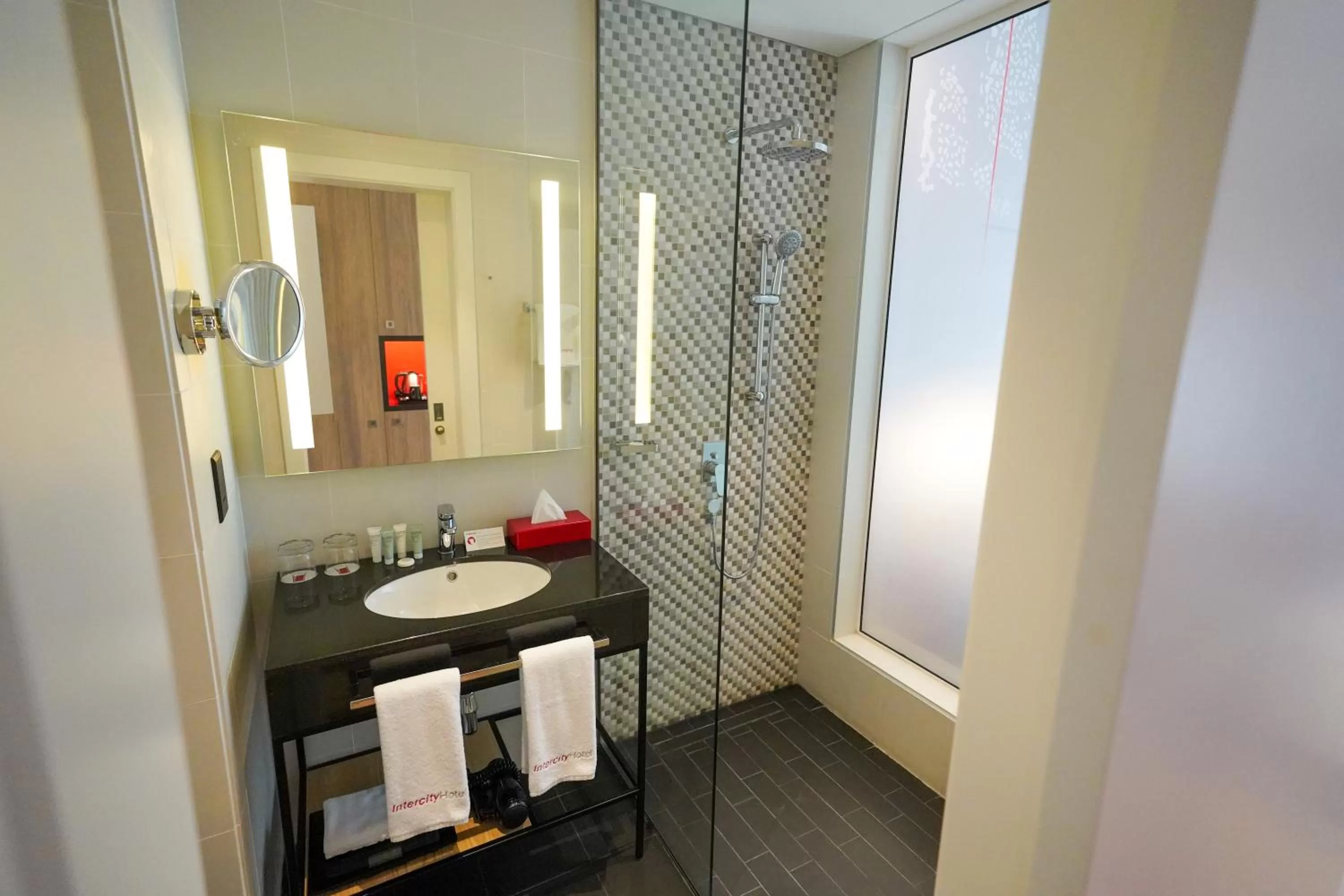 Bathroom in IntercityHotel Dubai Jaddaf Waterfront