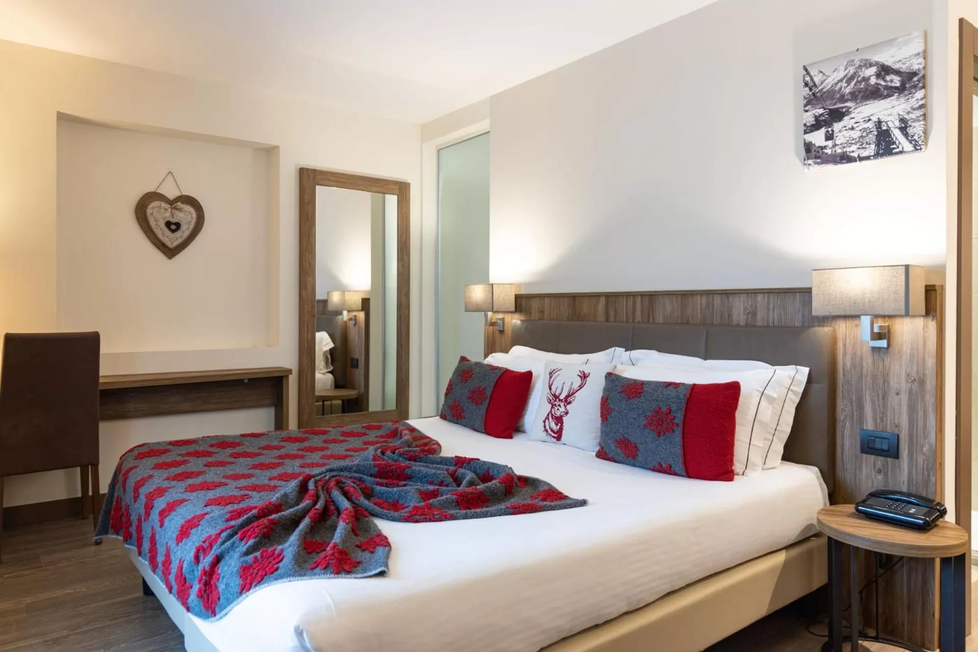 Photo of the whole room, Bed in Olimpia Hotel