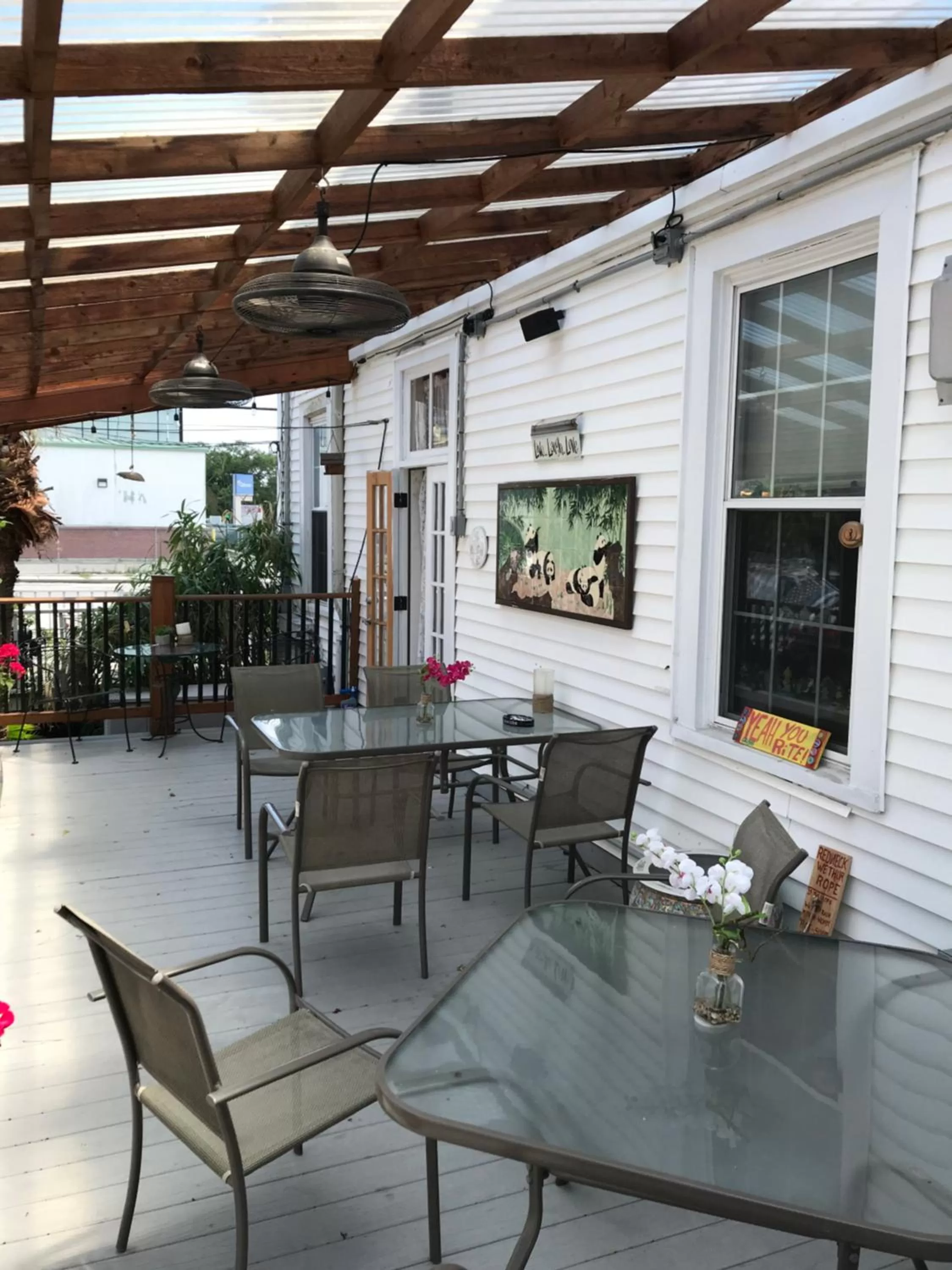 Balcony/Terrace in Rose Manor Bed & Breakfast