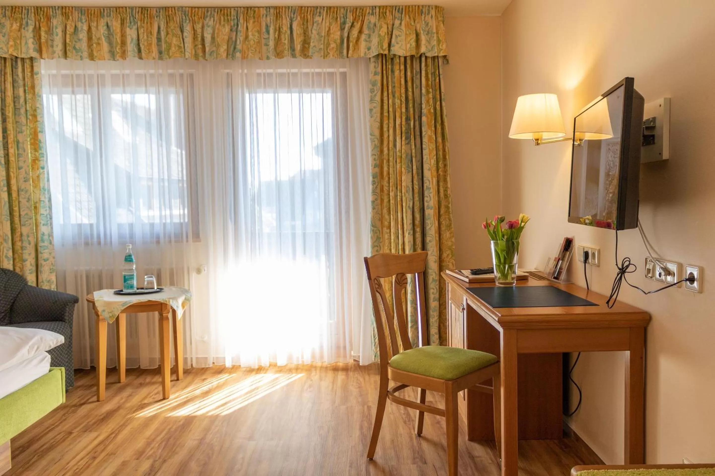 Balcony/Terrace in Landgasthof Hotel Hirsch