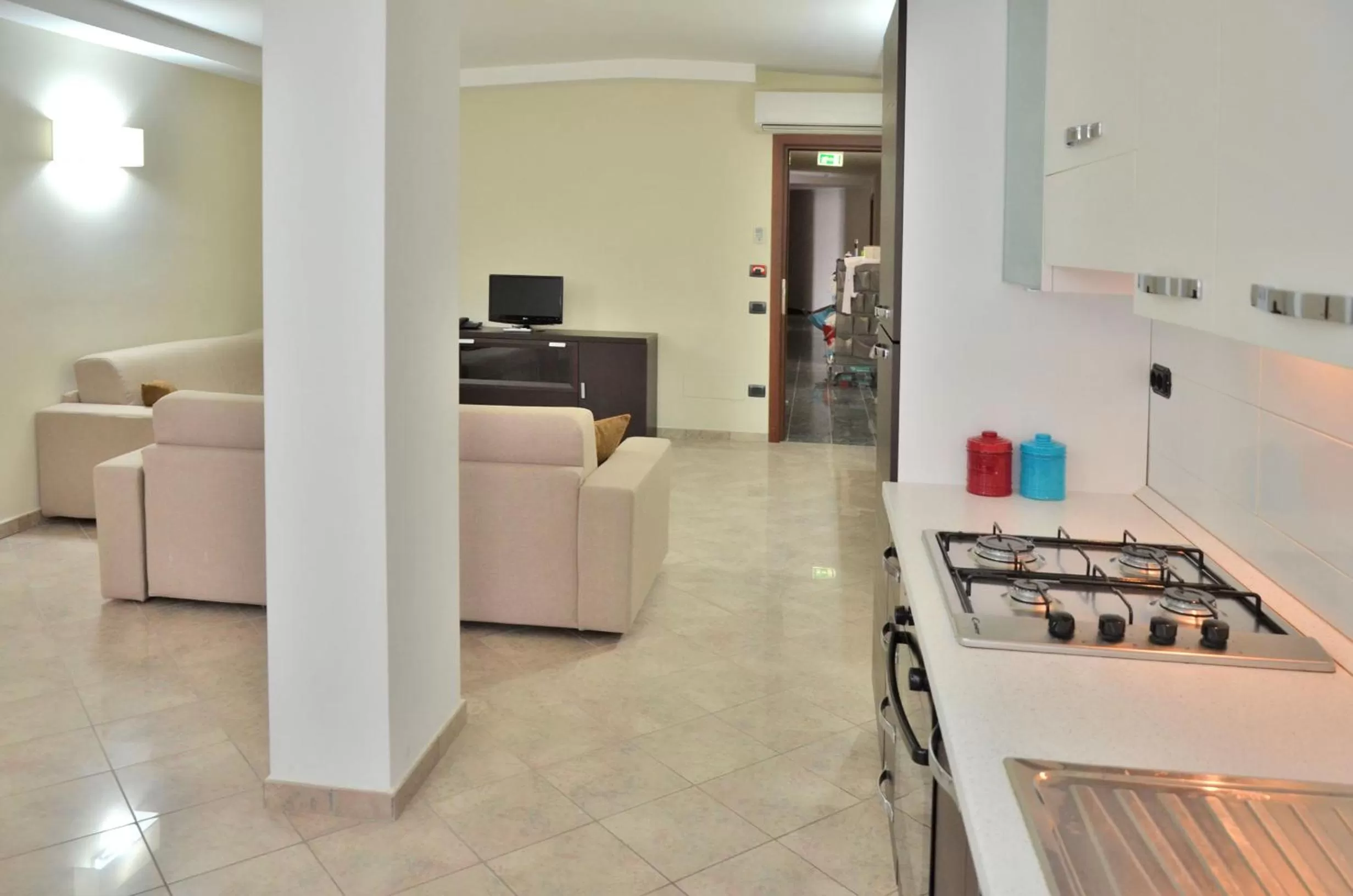 Kitchen or kitchenette in Vea Resort Hotel