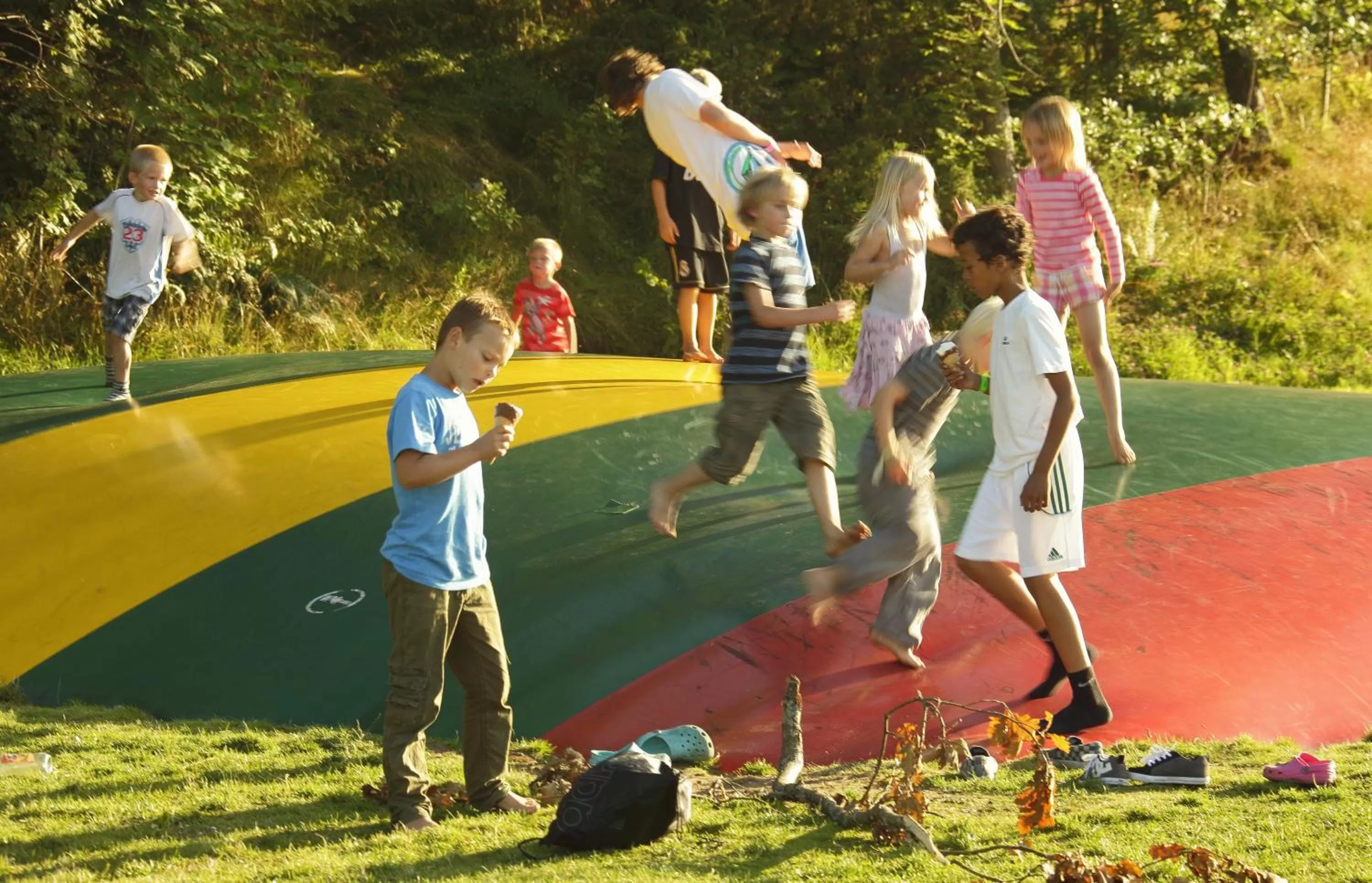 Children play ground in Sørlandet Feriesenter