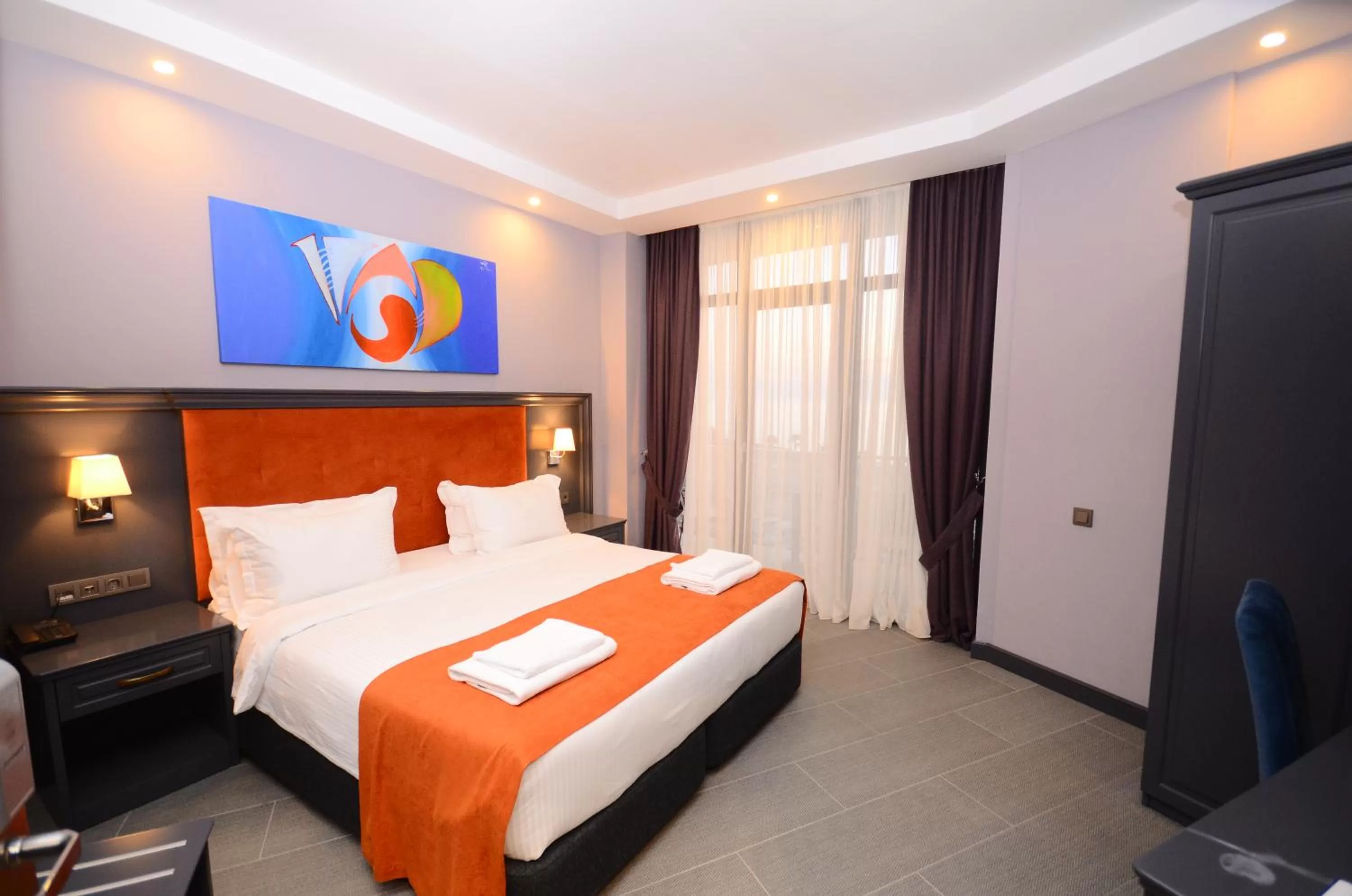 Bedroom, Bed in Batumi Palm Hotel