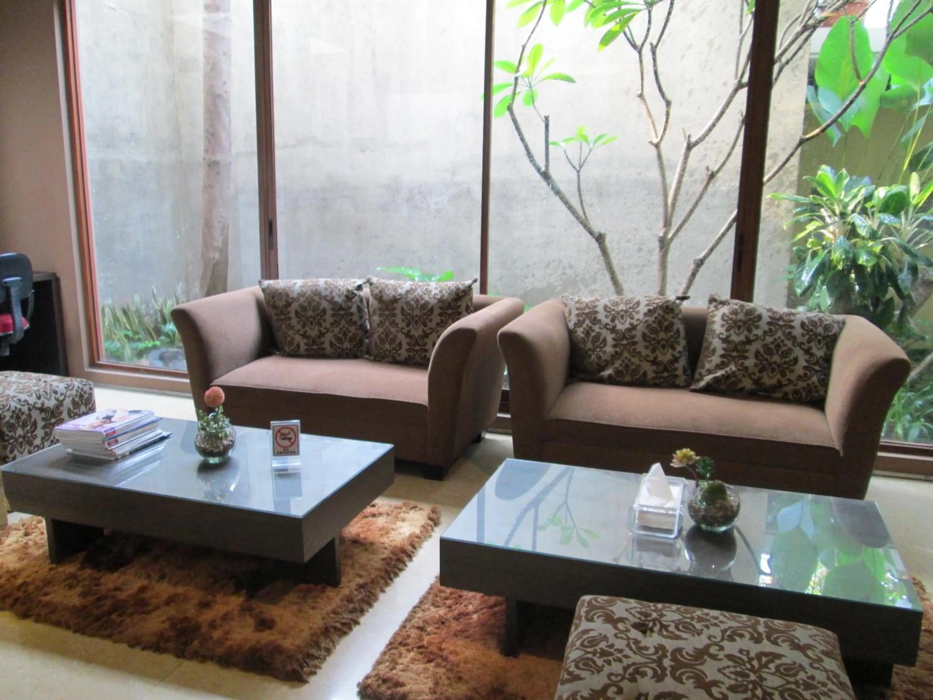 Living room in Rasuna Mansion