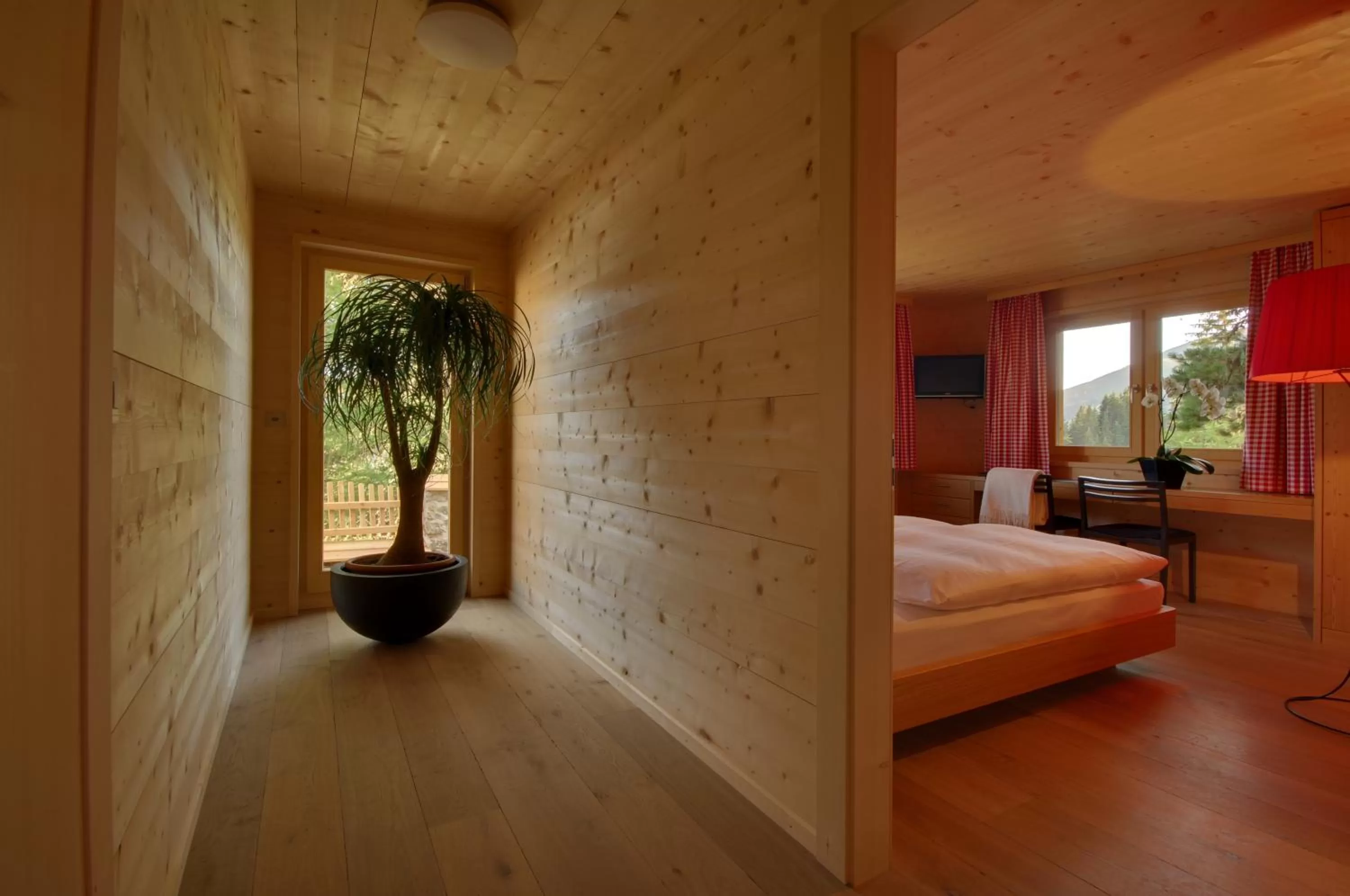 Bed in Schatzalp Hotel