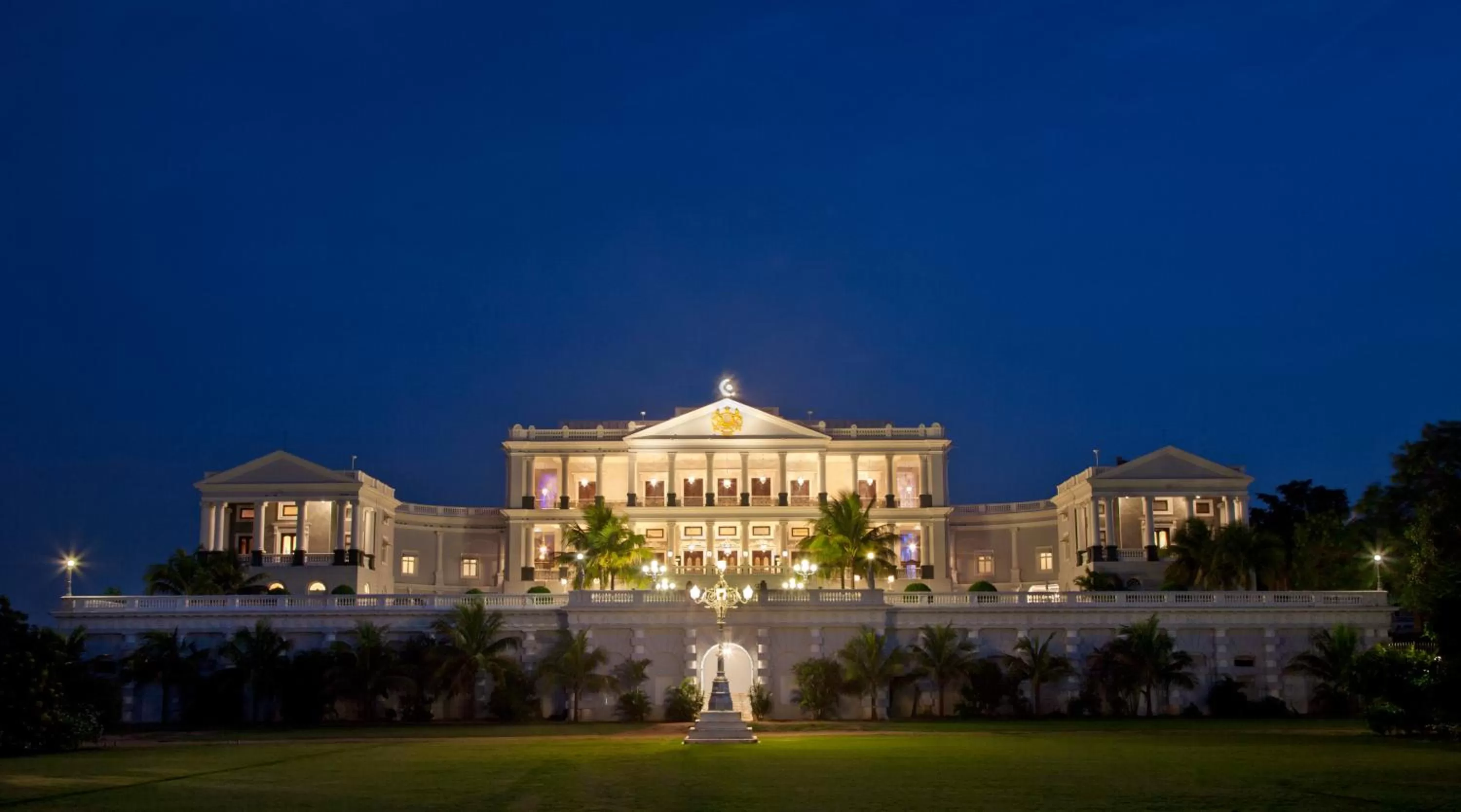 Property building in Taj Falaknuma Palace