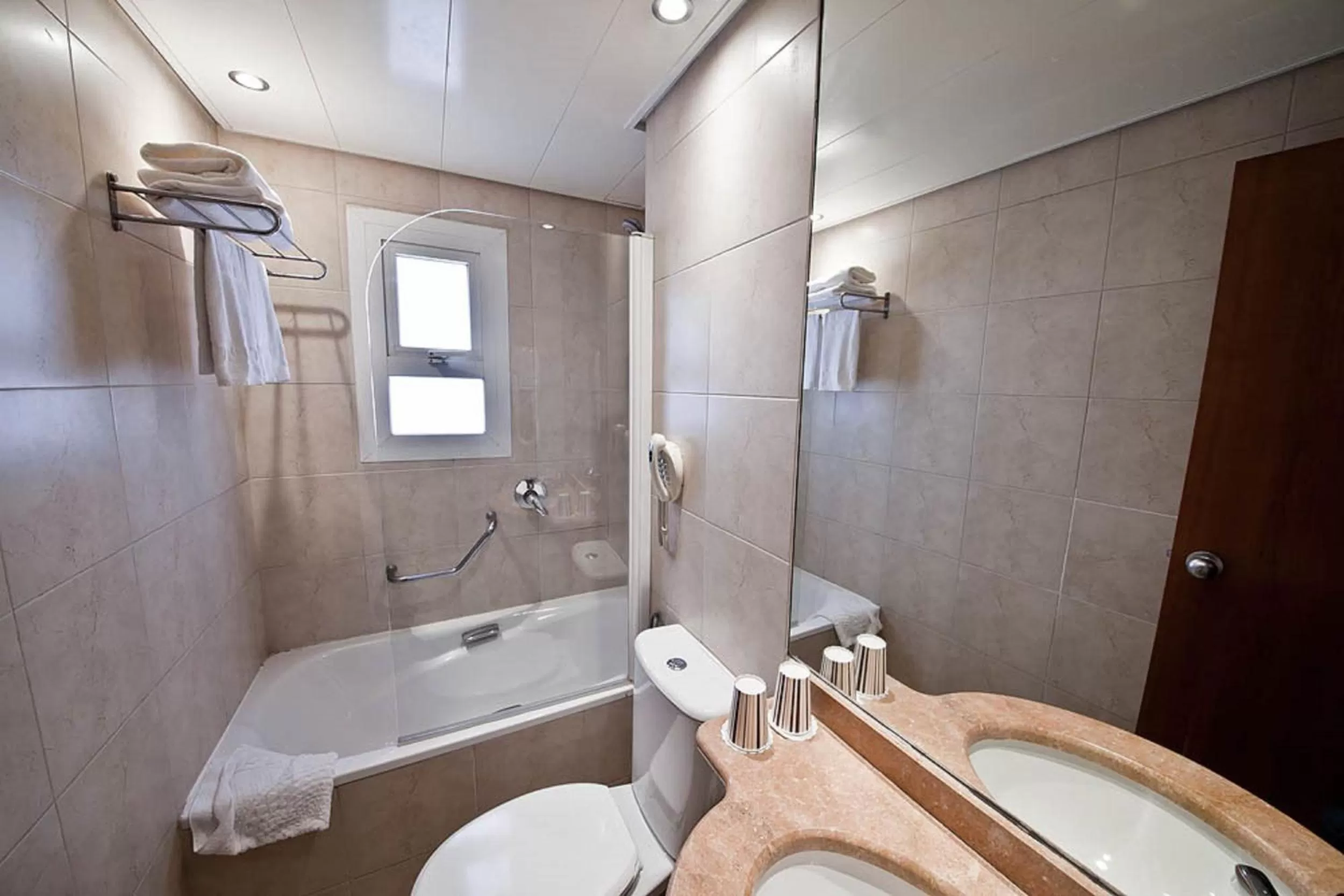 Bathroom in SeaNet Hotel By AFI Hotels