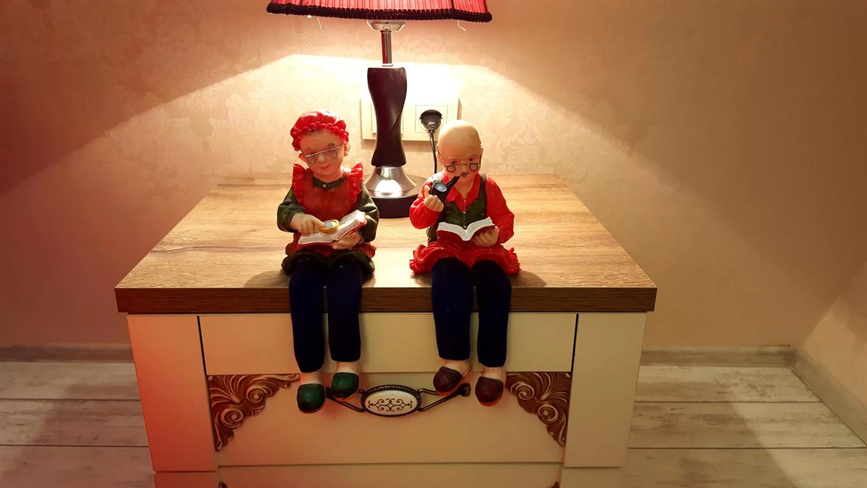 Decorative detail in English Home Hotel Tbilisi