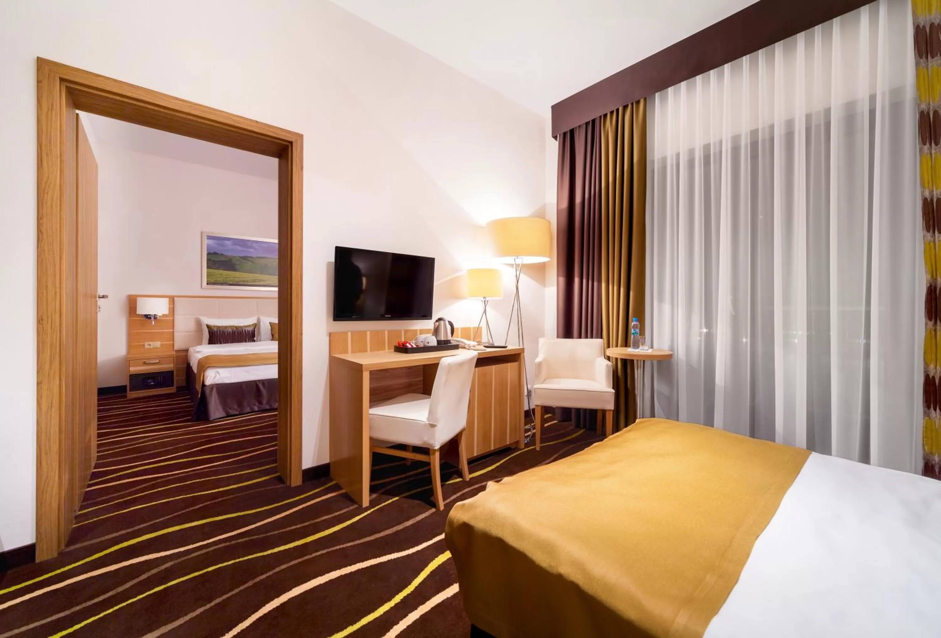 Bed in Słoneczny Zdrój Medical Spa & Wellness