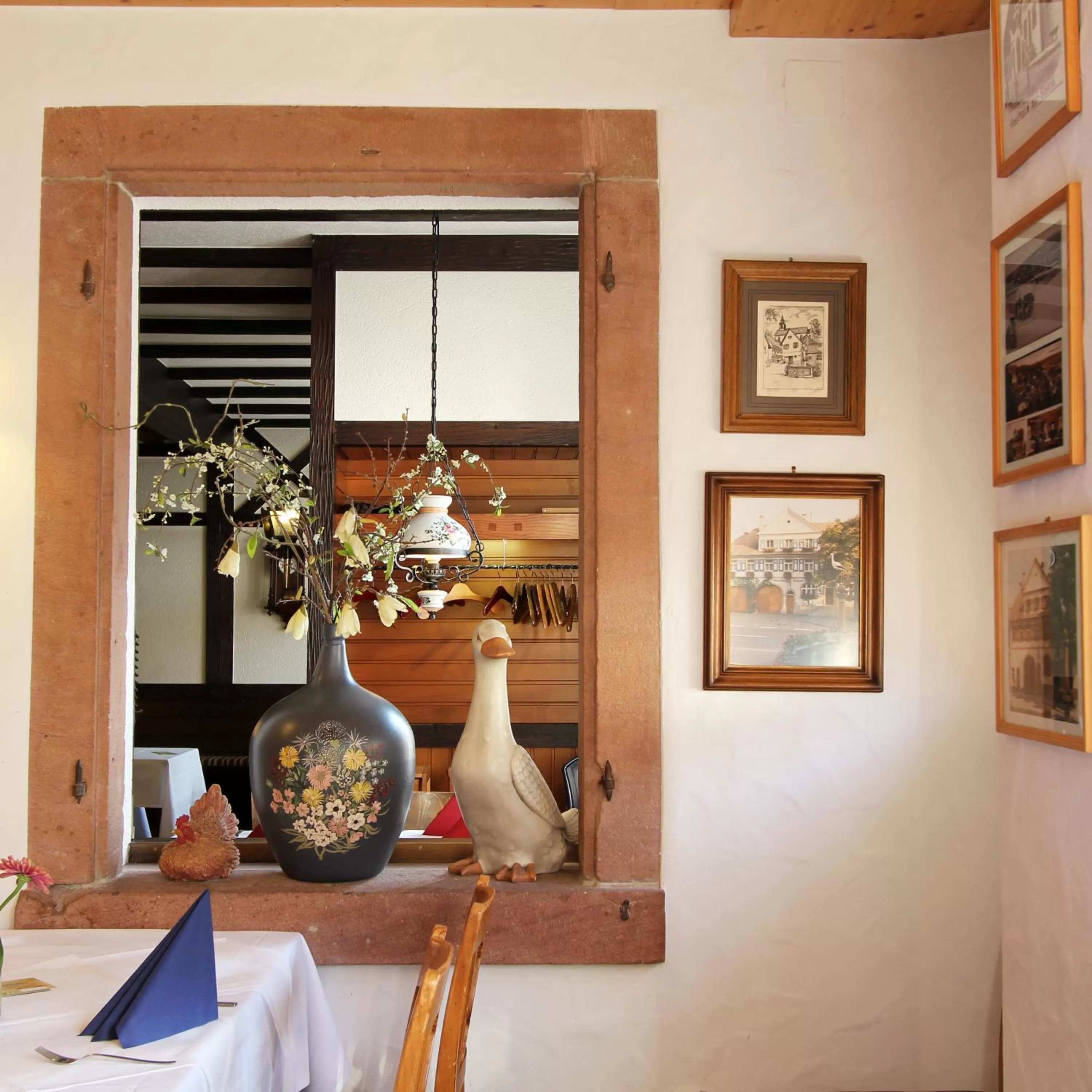 Decorative detail in Weinhotel / Gasthaus zur Sonne