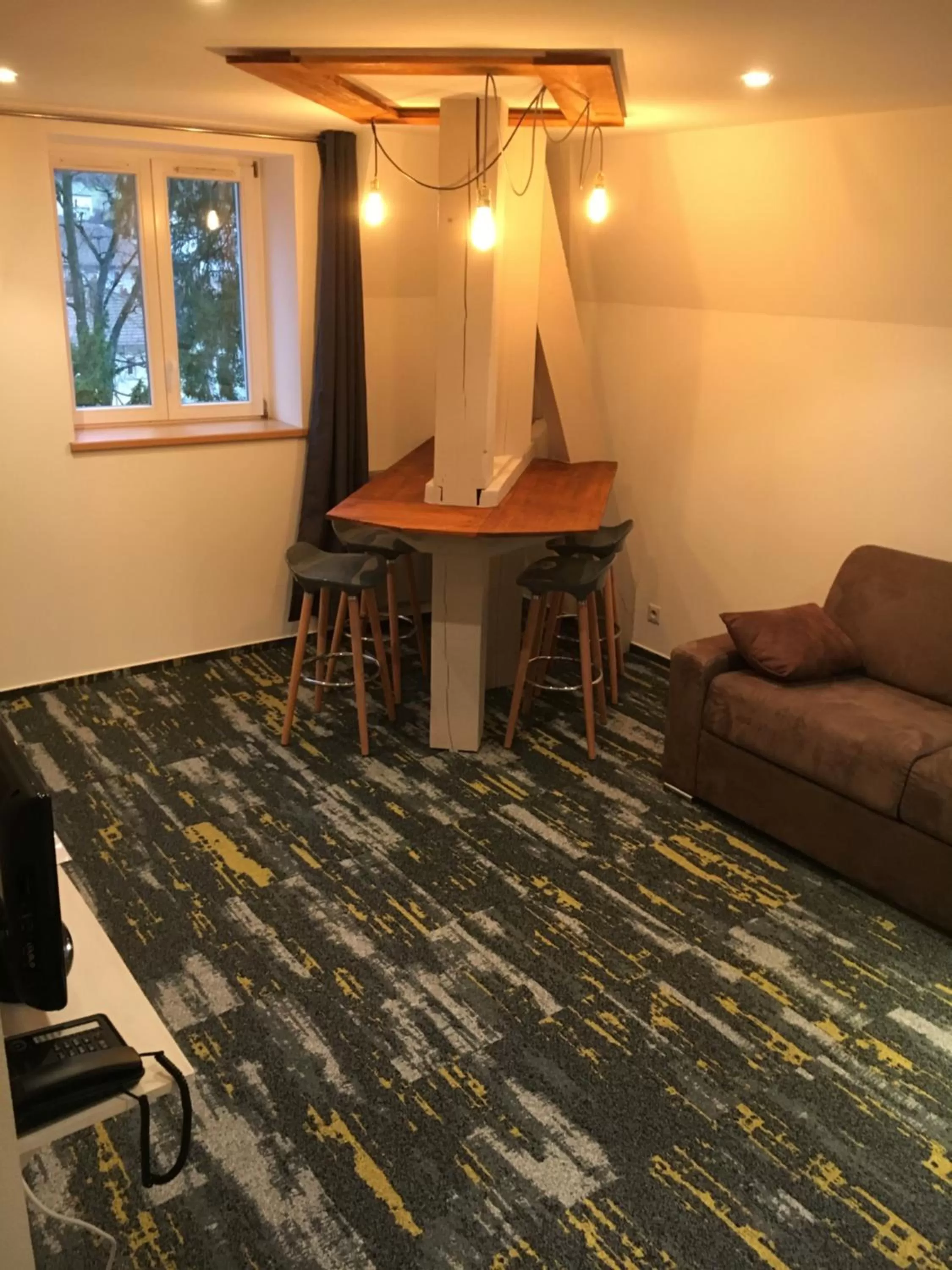 Living room in La Demeure des 2 Trésors