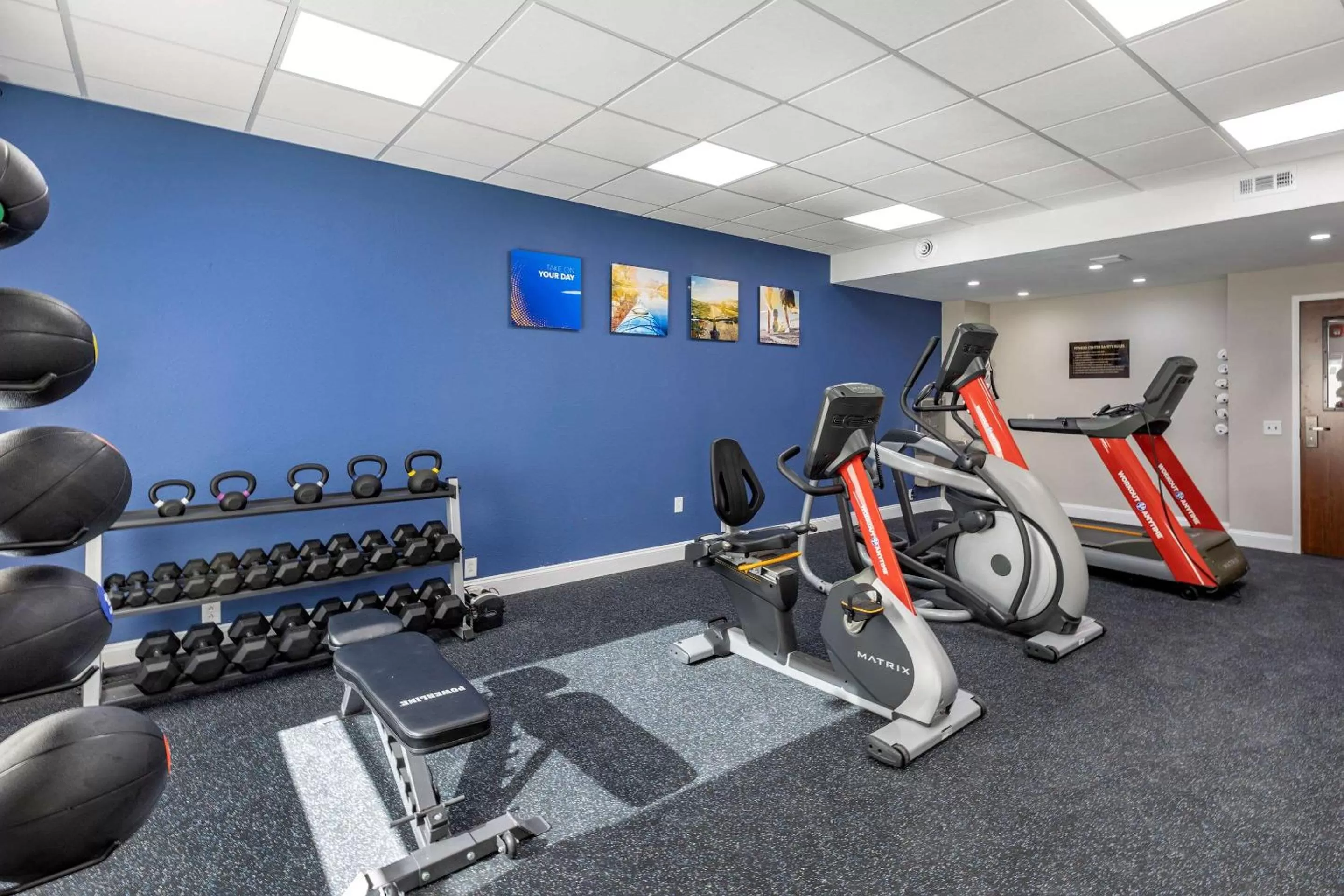 Fitness centre/facilities in Comfort Suites St Louis - Sunset Hills