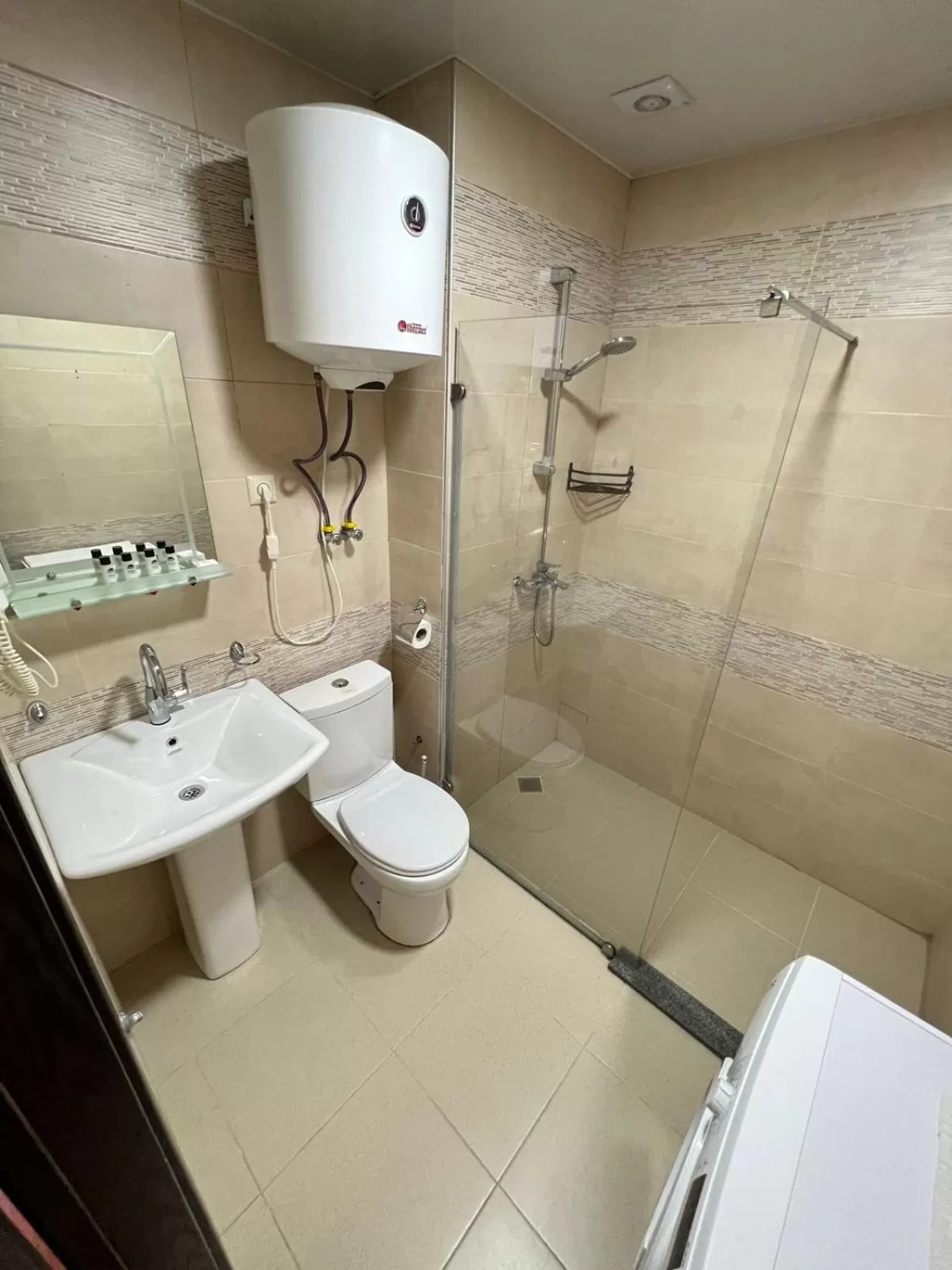 Shower, Bathroom in Aparthotel Holiday Lux Batumi