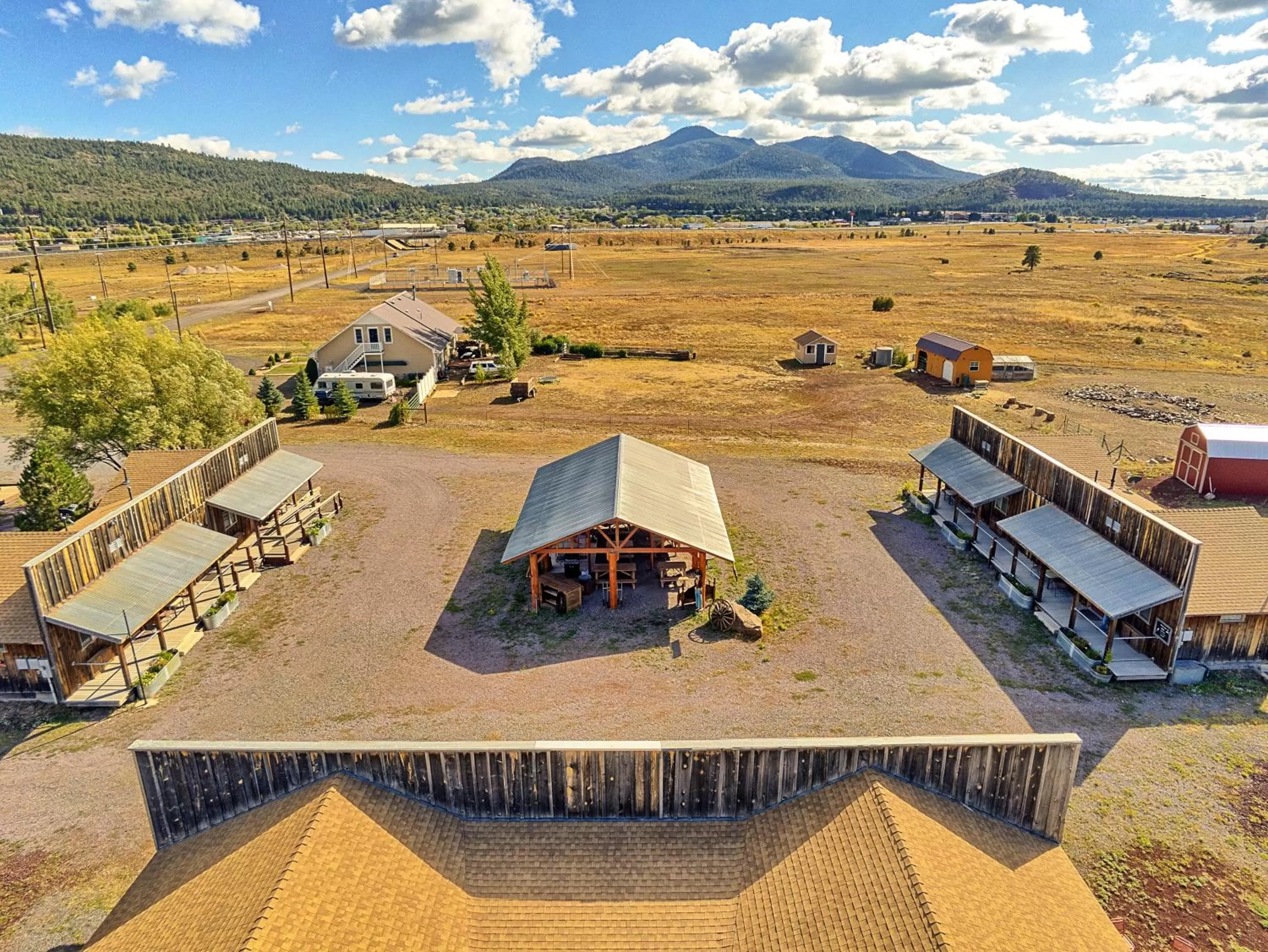 Bird's eye view in Trapper's Rendezvous