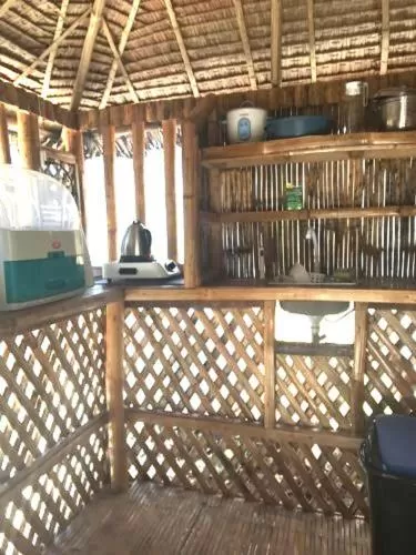 Kitchen or kitchenette in Gaea's Apartments