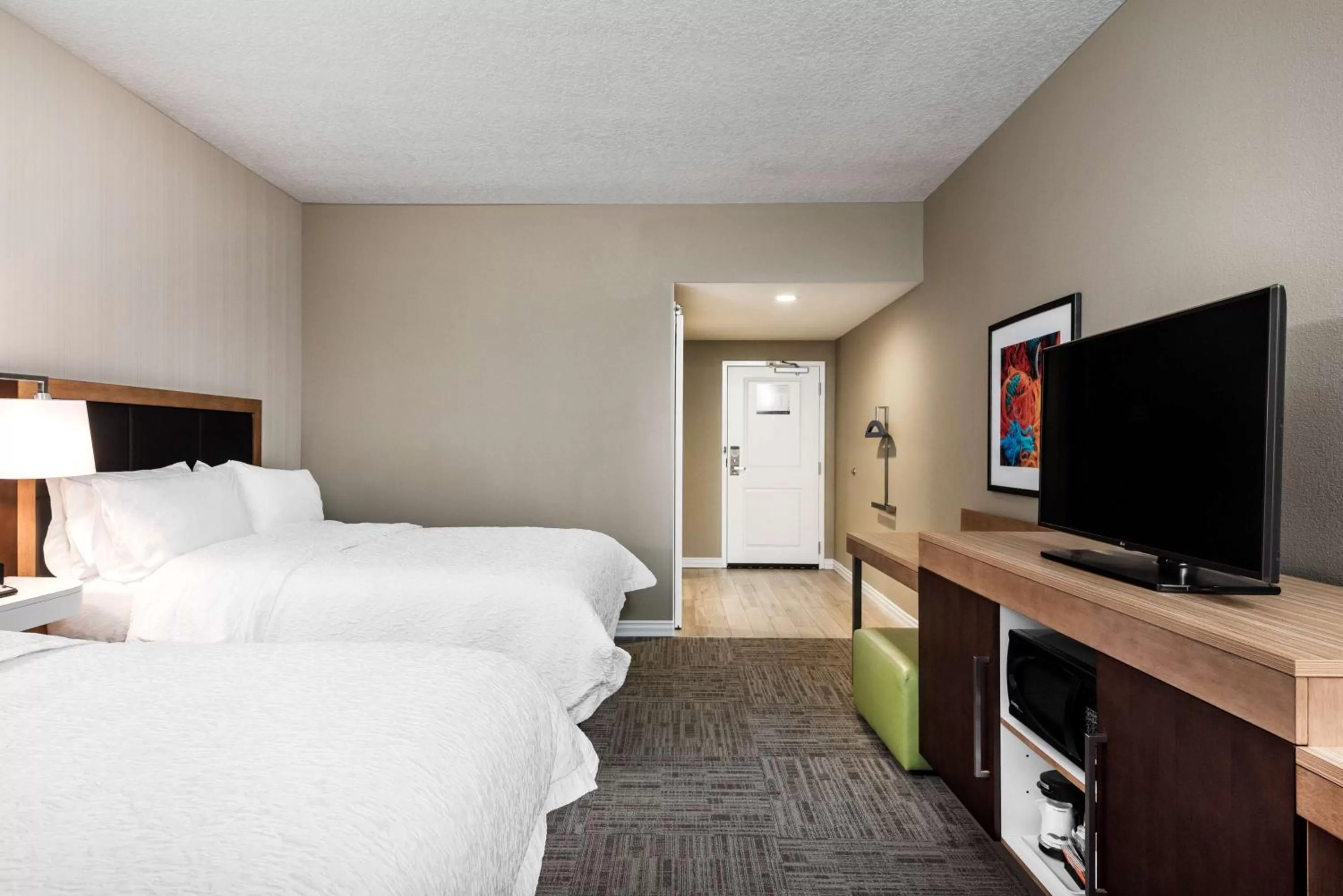 Bedroom, Bed in Hampton Inn & Suites West Melbourne-Palm Bay Road