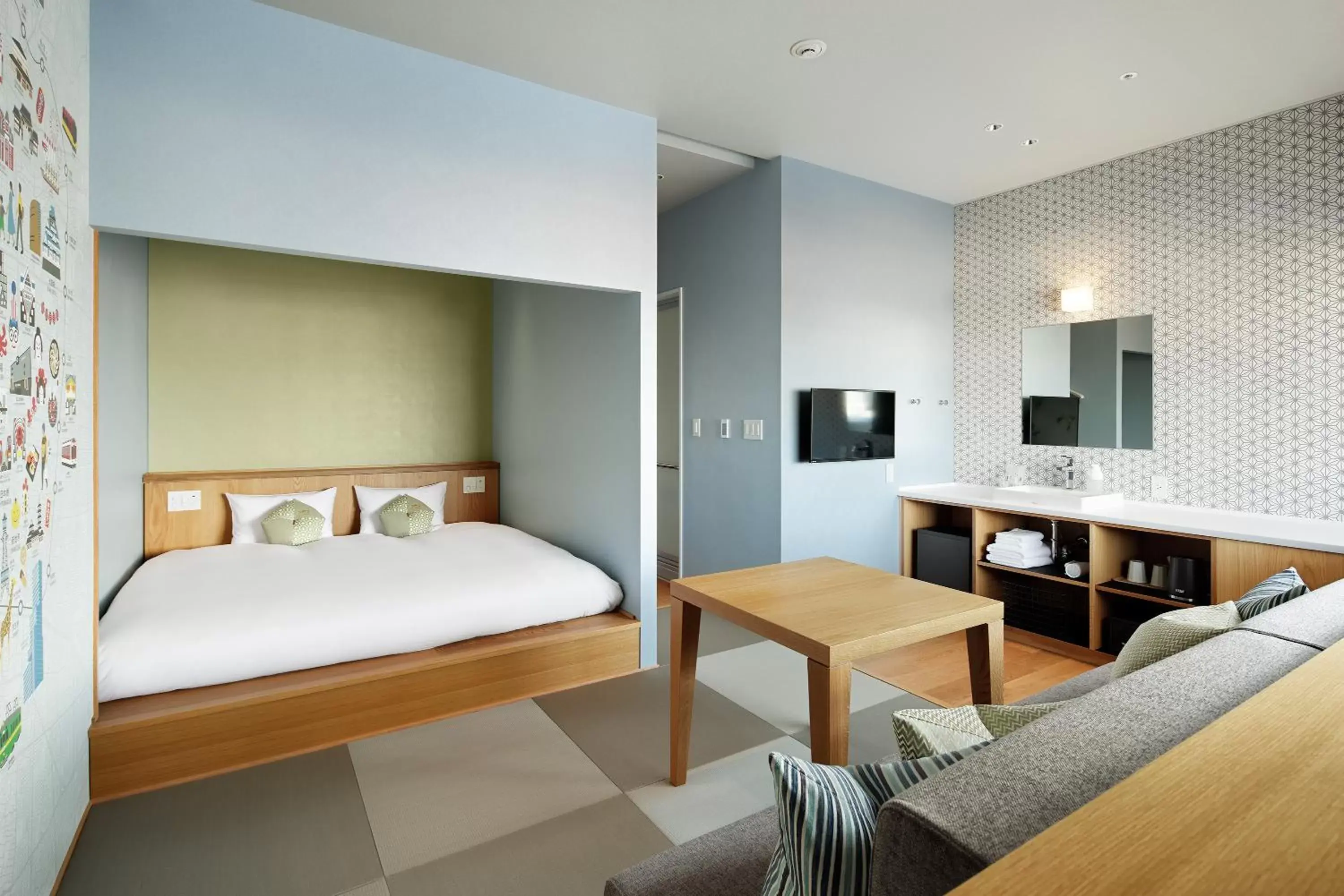 King Room - single occupancy in OMO7 Osaka by Hoshino Resorts King Room - single occupancy in OMO7 Osaka by Hoshino Resorts