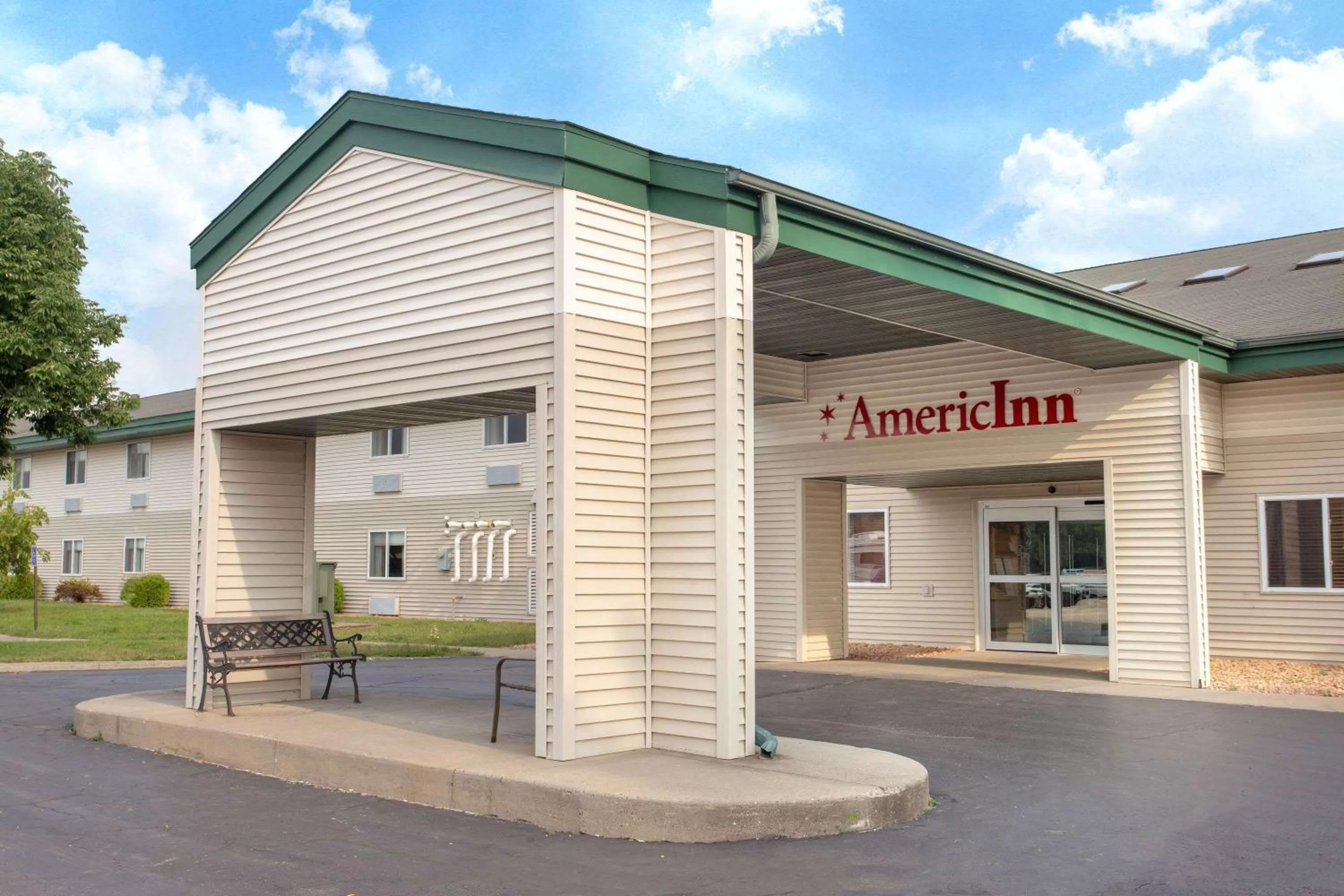 Property building in AmericInn by Wyndham Boscobel