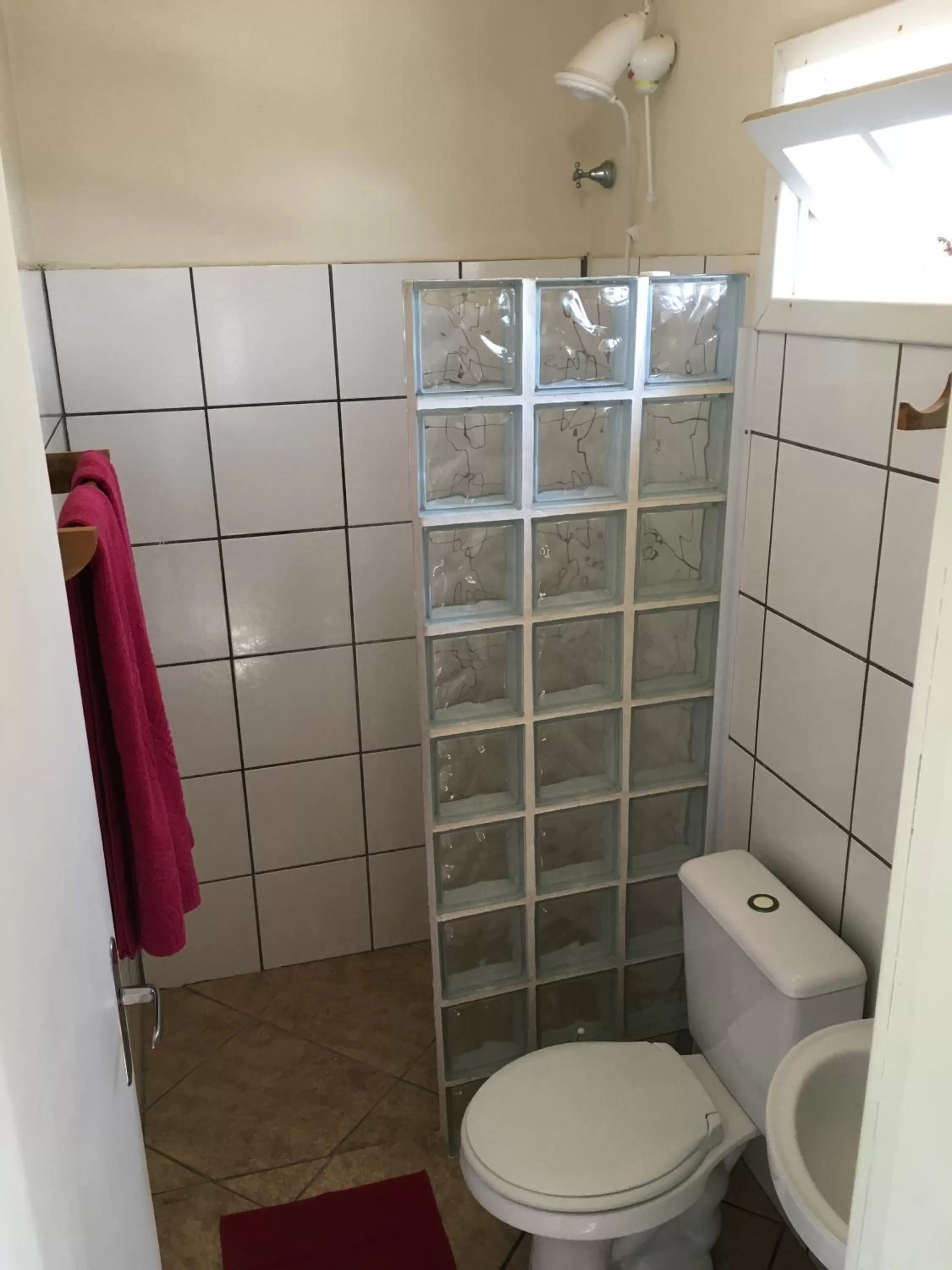 Shower in Pousada dos Sambaquis