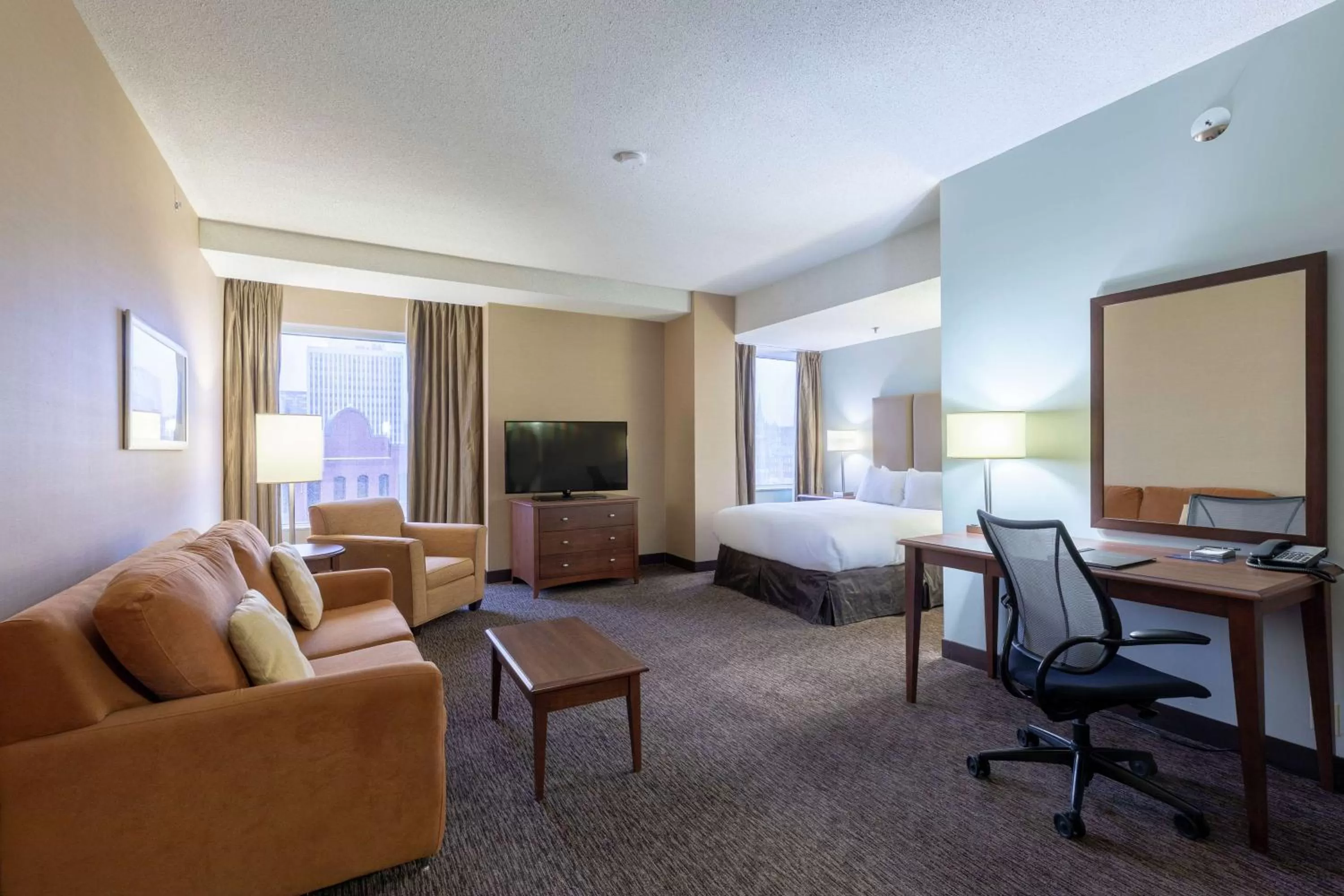 Bedroom, Bed in Hilton Saint John