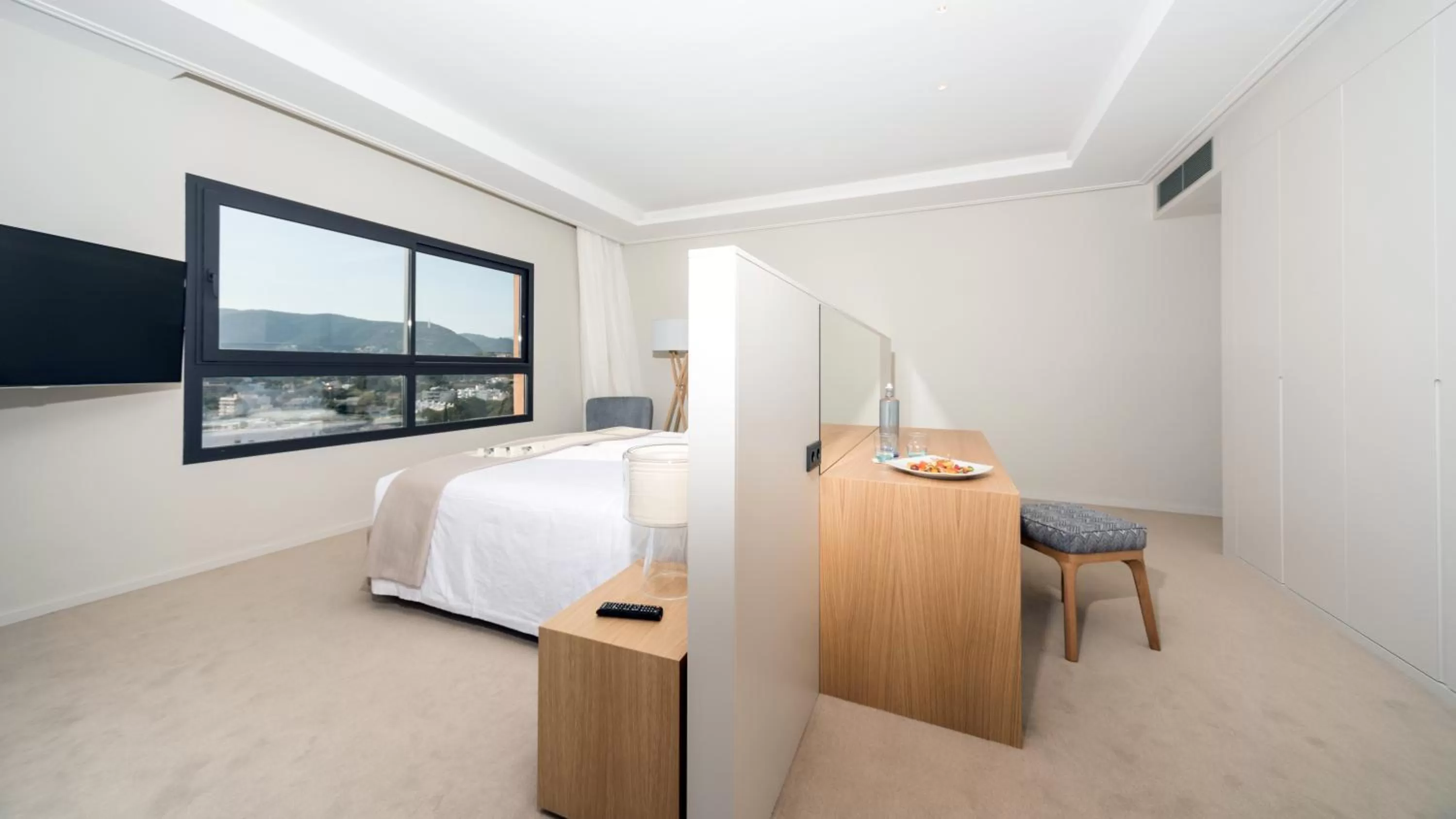 Bed in GPRO Valparaiso Palace & Spa