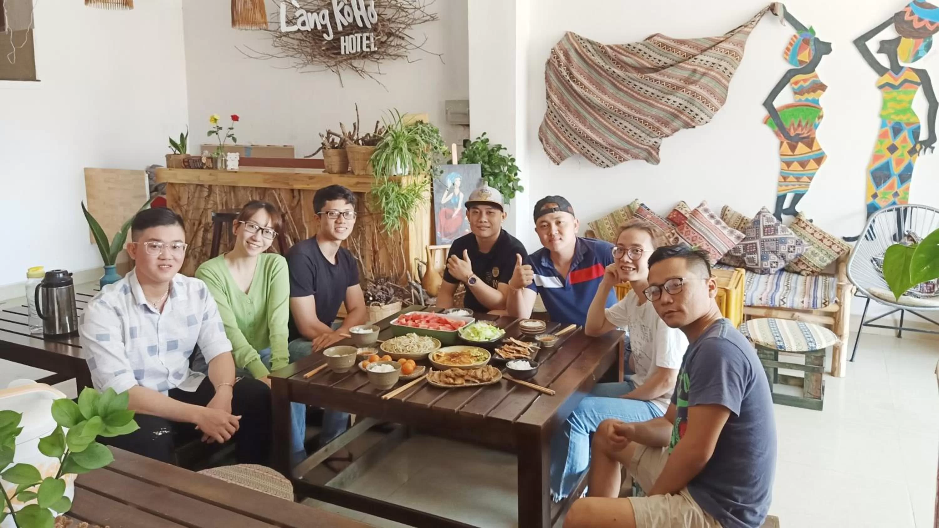 Living room in Hotel Làng Kò Hơ