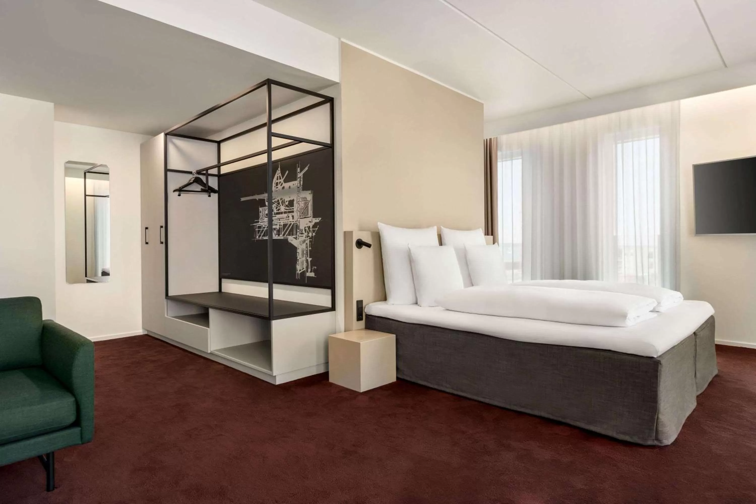 Photo of the whole room, Bed in Comwell Copenhagen Portside Dolce by Wyndham