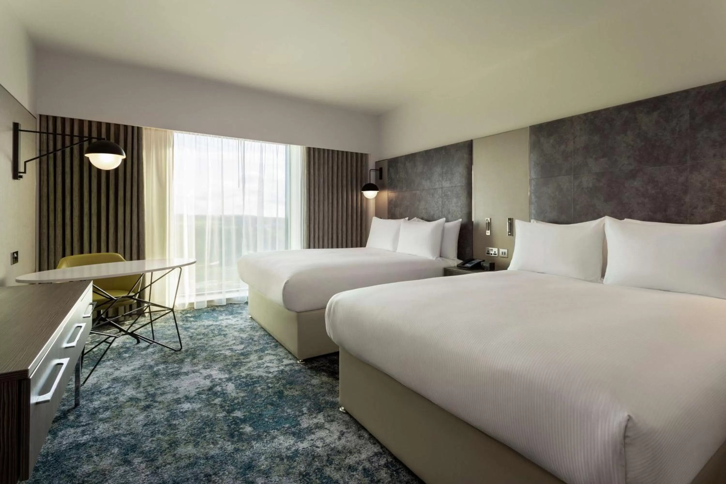 Bed in Hilton Aberdeen TECA