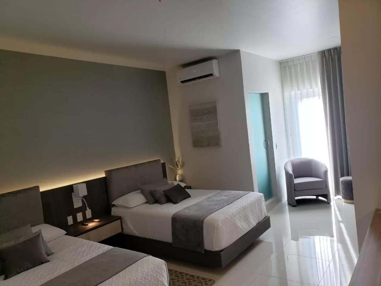 Photo of the whole room, Bed in Sara N Hotel & Spa