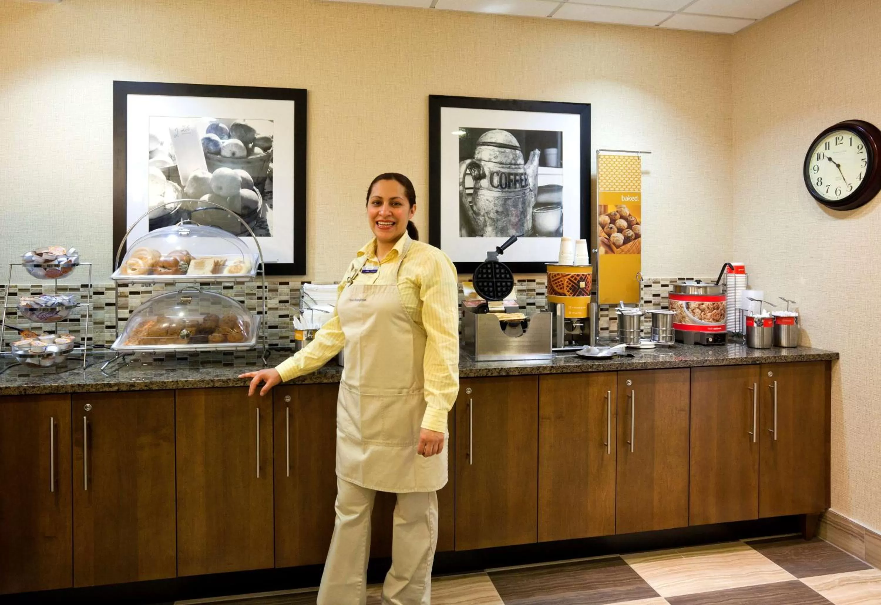 Breakfast in Hampton Inn Rockford