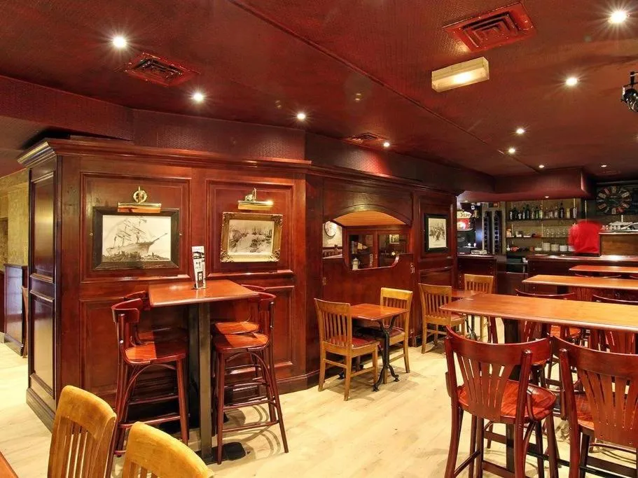 Living room in Logis Hôtel Restaurant Le Drakkar