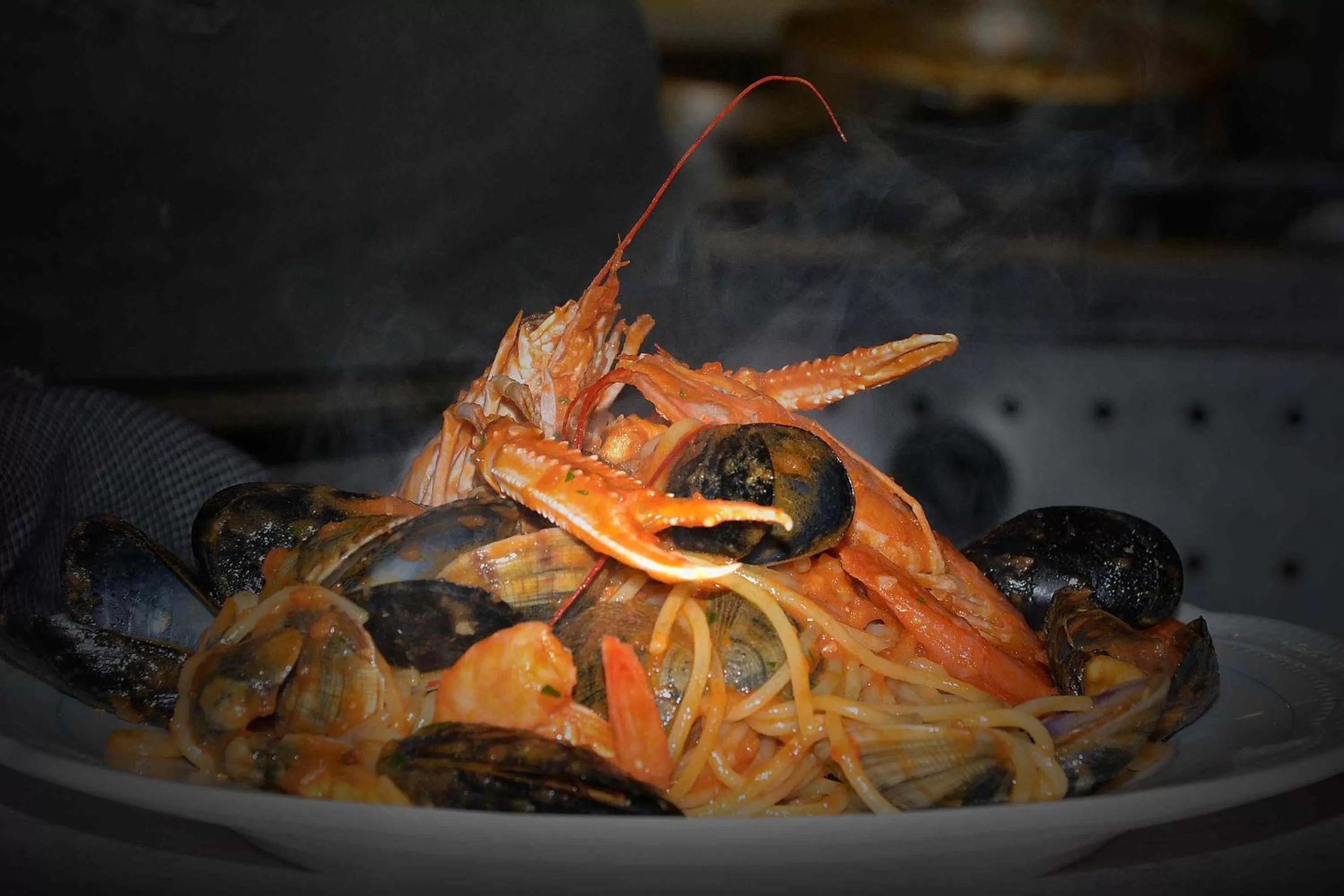 Food close-up in Hotel Bracco