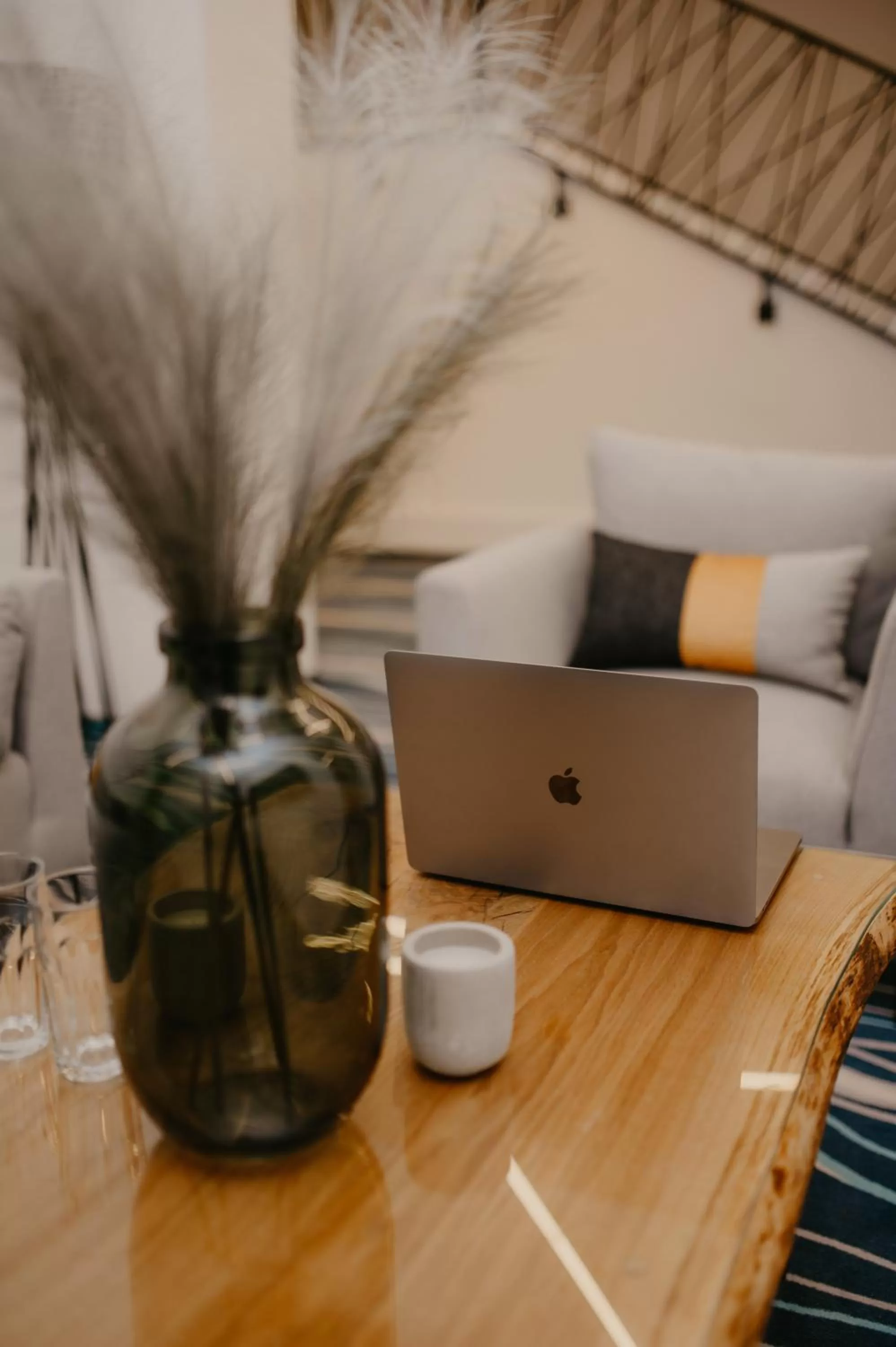 Seating area in Hotel Vertigos