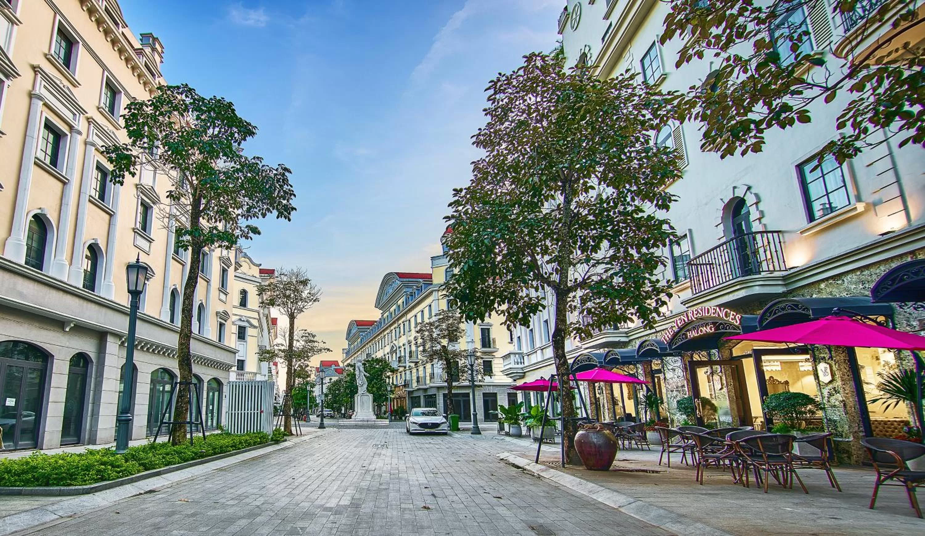 Property building in The Yen Residences Halong