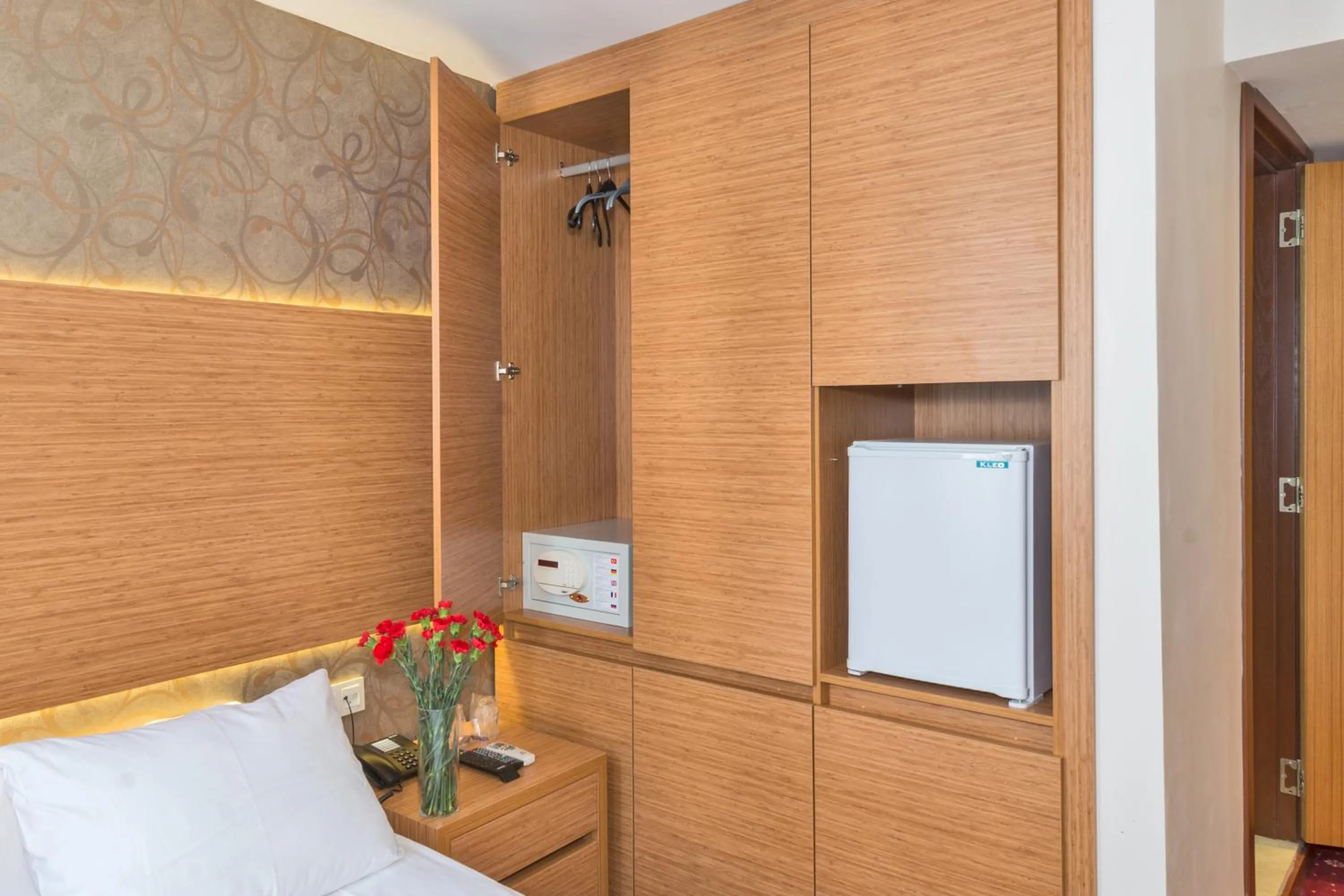 Decorative detail, Bed in Erbazlar Hotel