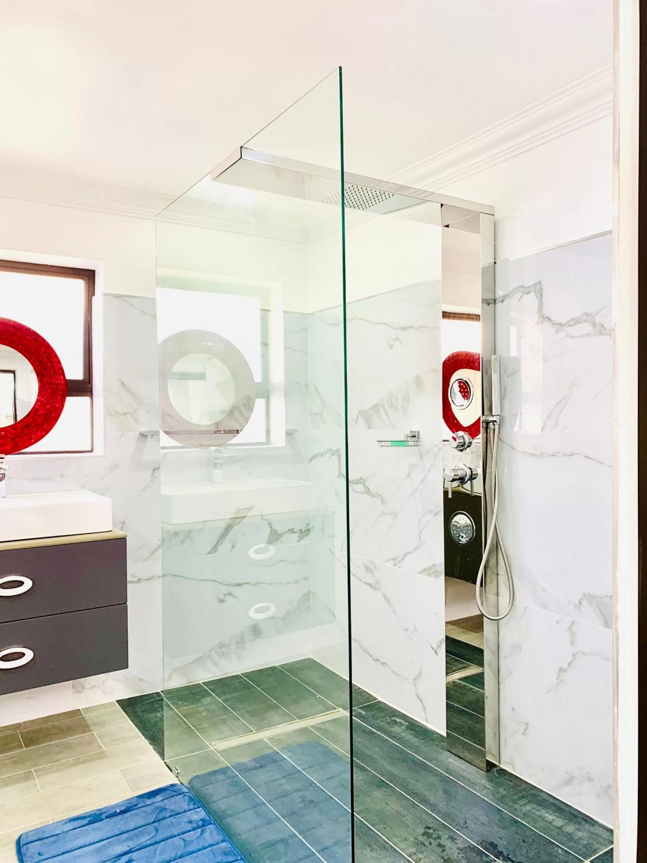 Bathroom in 24 On Basil Inventive suites