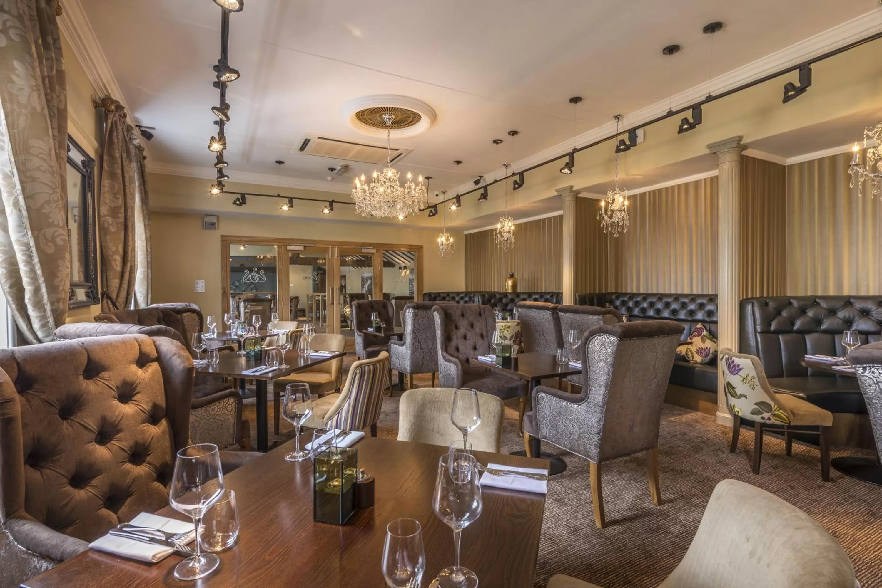 Restaurant/places to eat in The Three Swans Hotel, Market Harborough, Leicestershire - The Coaching Inn Group