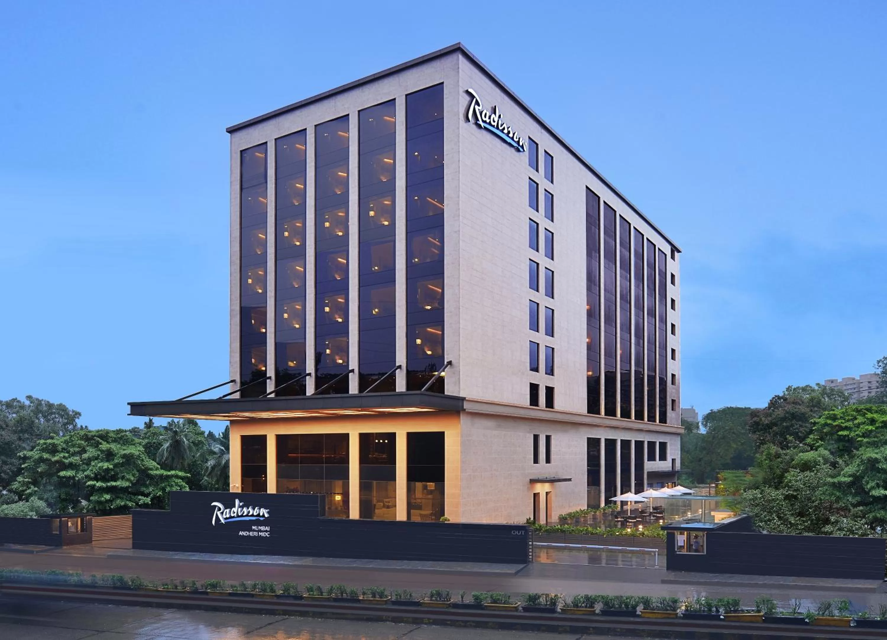 Facade/entrance in Radisson Mumbai Andheri MIDC