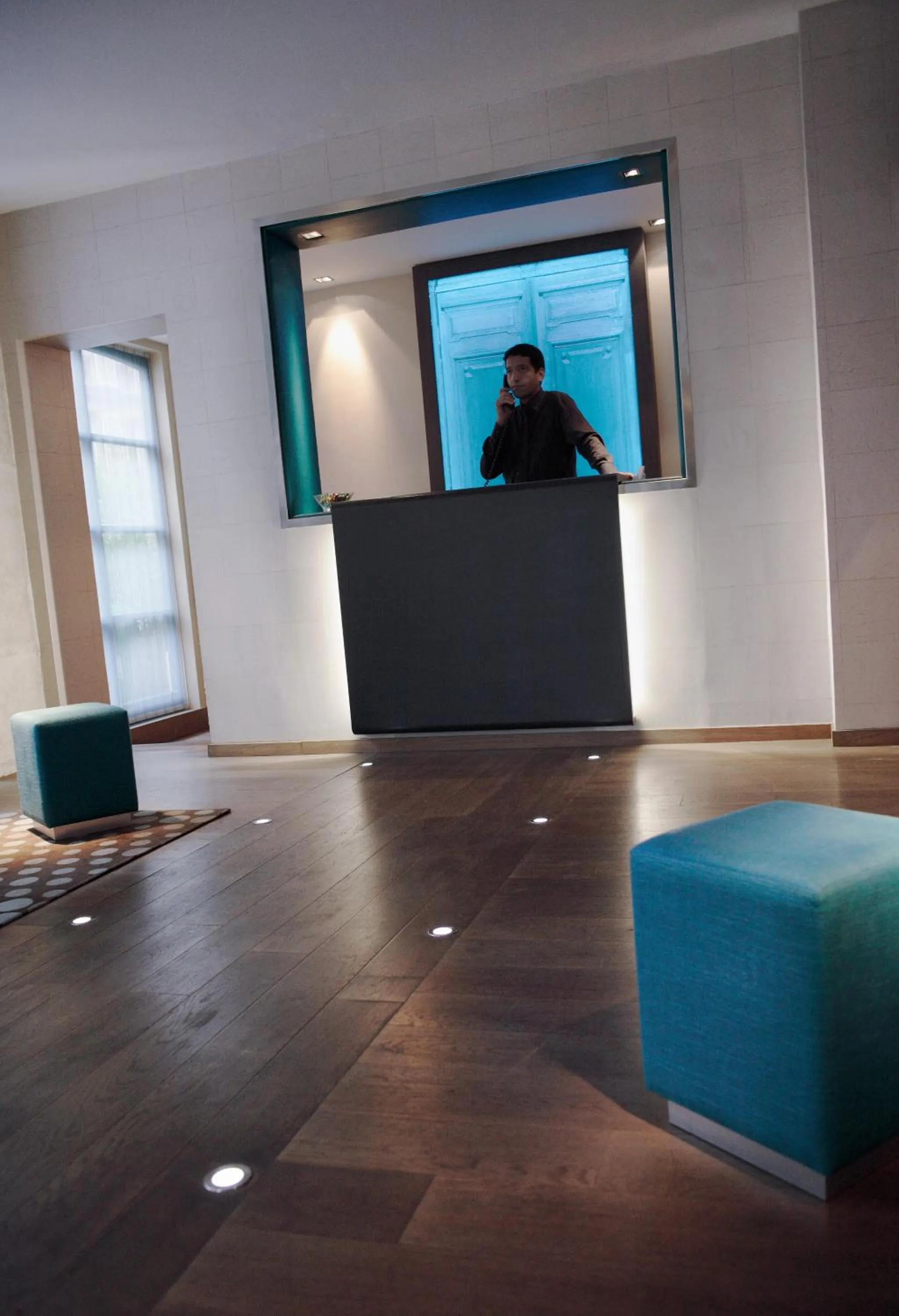 Lobby or reception in Hôtel Bassano