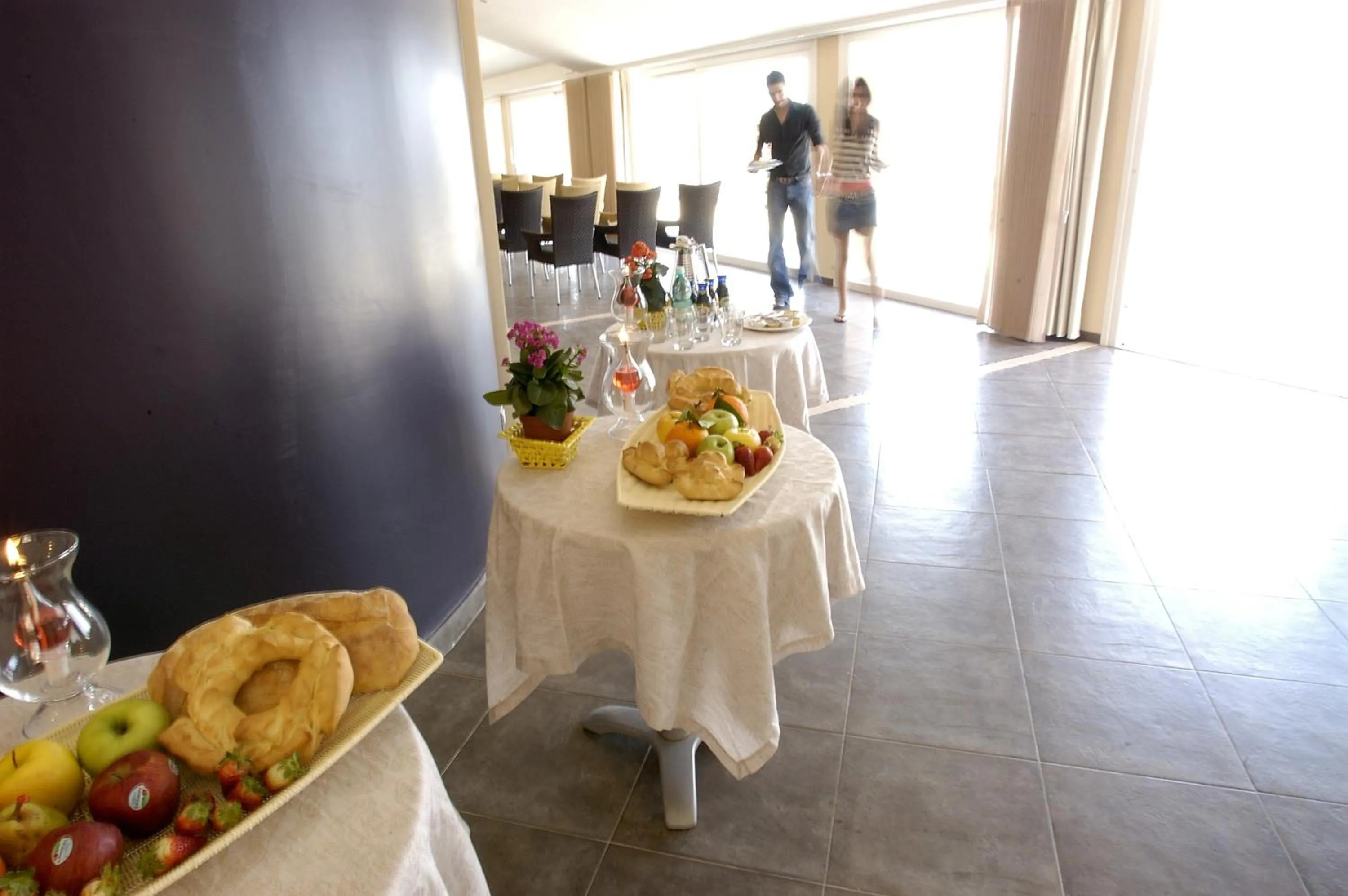 Food and drinks in Janus Hotel