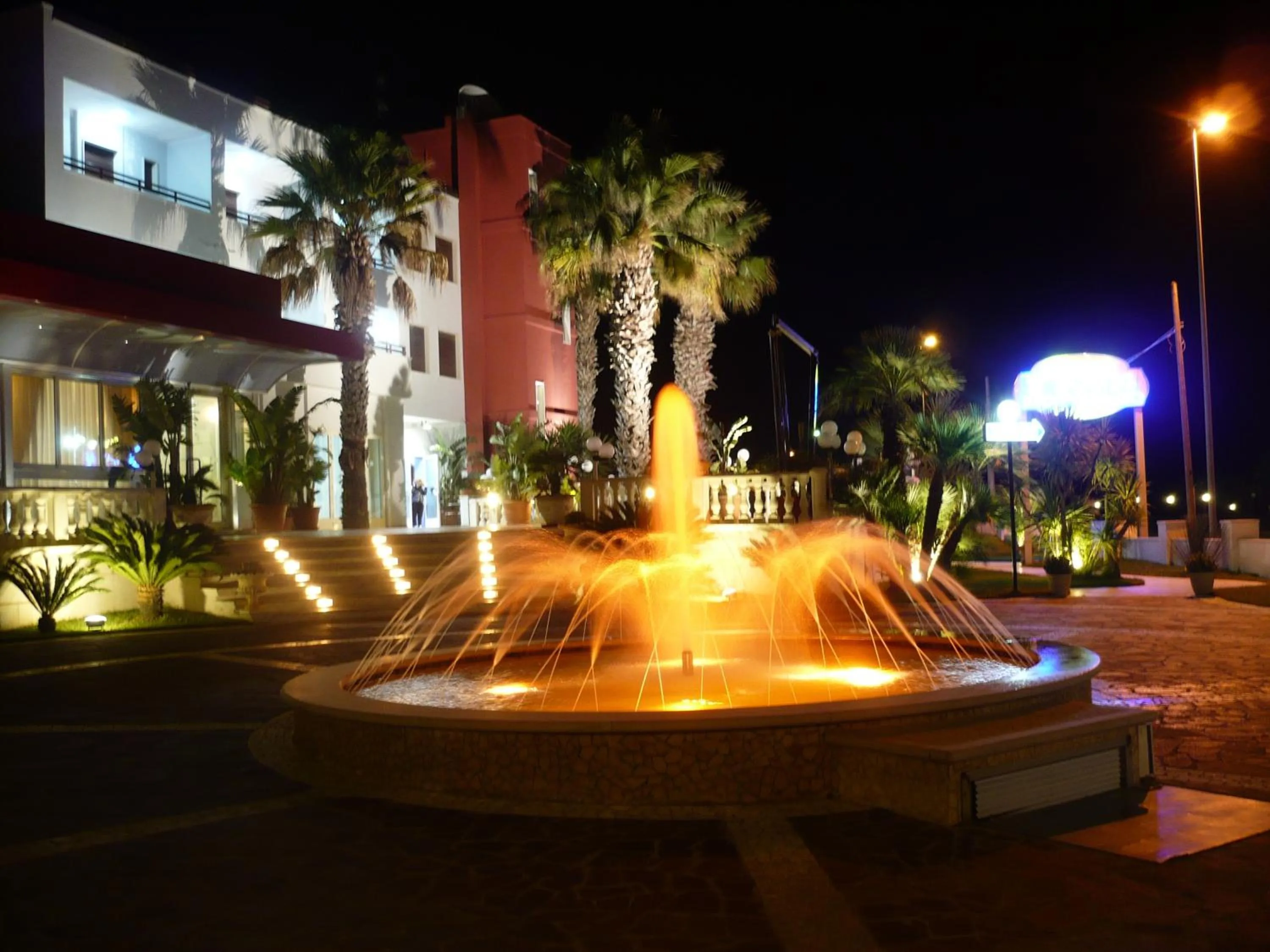 Decorative detail in Hotel Mediterraneo